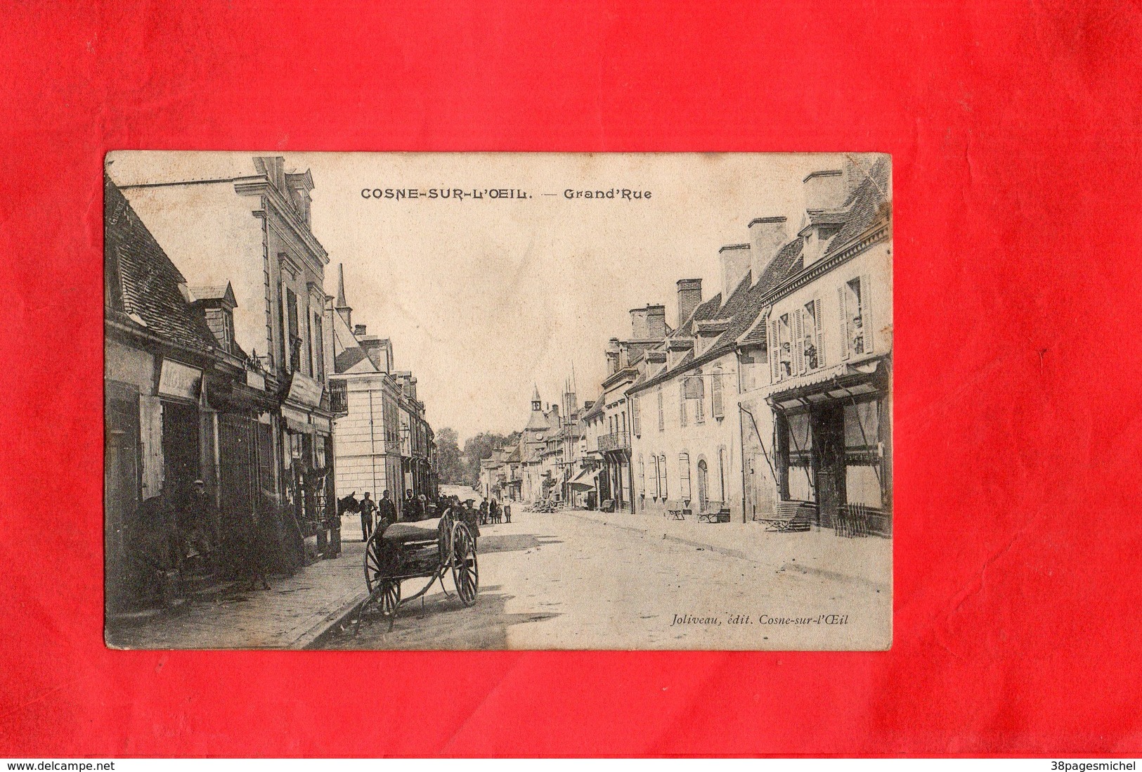 Carte Postale - COSNE SUR L'OEIL - D55 - Grand'Rue - Altri & Non Classificati