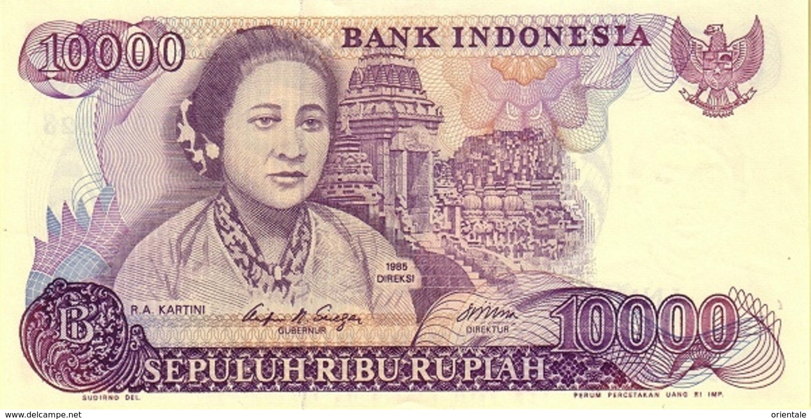 INDONESIA P. 126a 5000 R 1986 UNC - Indonésie