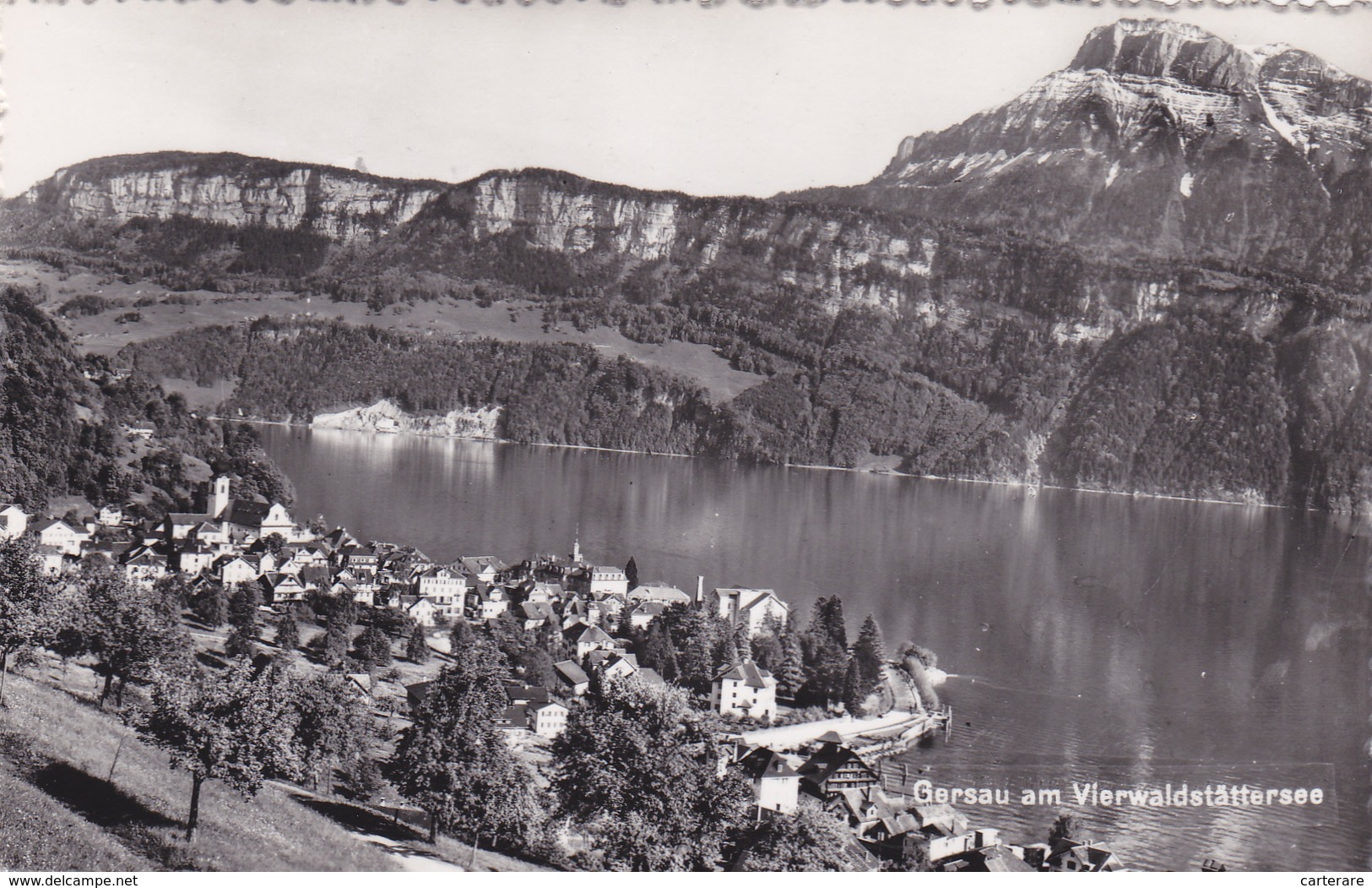 SUISSE,SWITZERLAND,SVIZZERA,HELVETIA,SWISS,SCHWEIZ ,SCHWYZ,GERSAU,CARTE PHOTO - Gersau