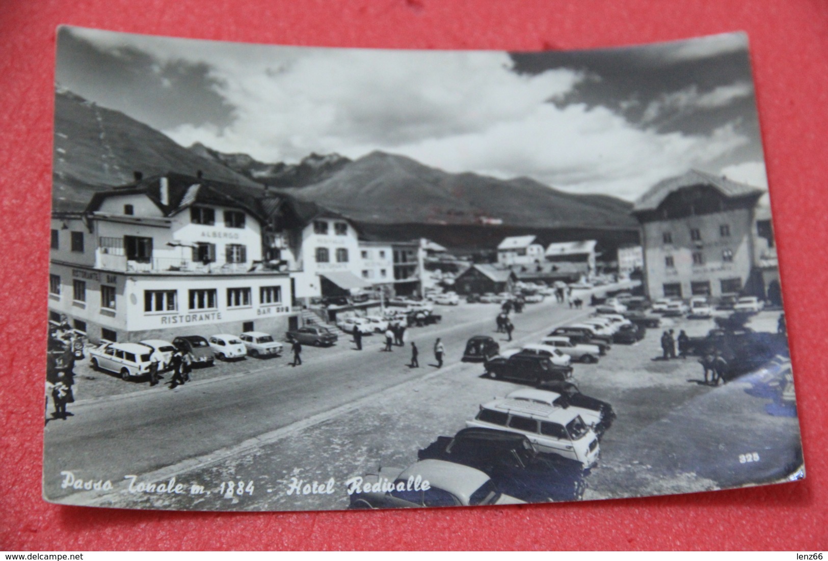 Passo Tonale Brescia Hotel Redivalle 1971 + Auto - Brescia