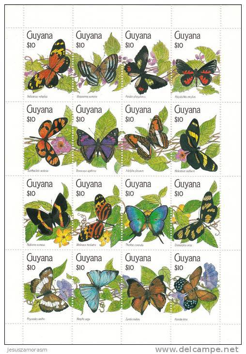 Guyana Nº 2276 Al 2291 - Guyana (1966-...)