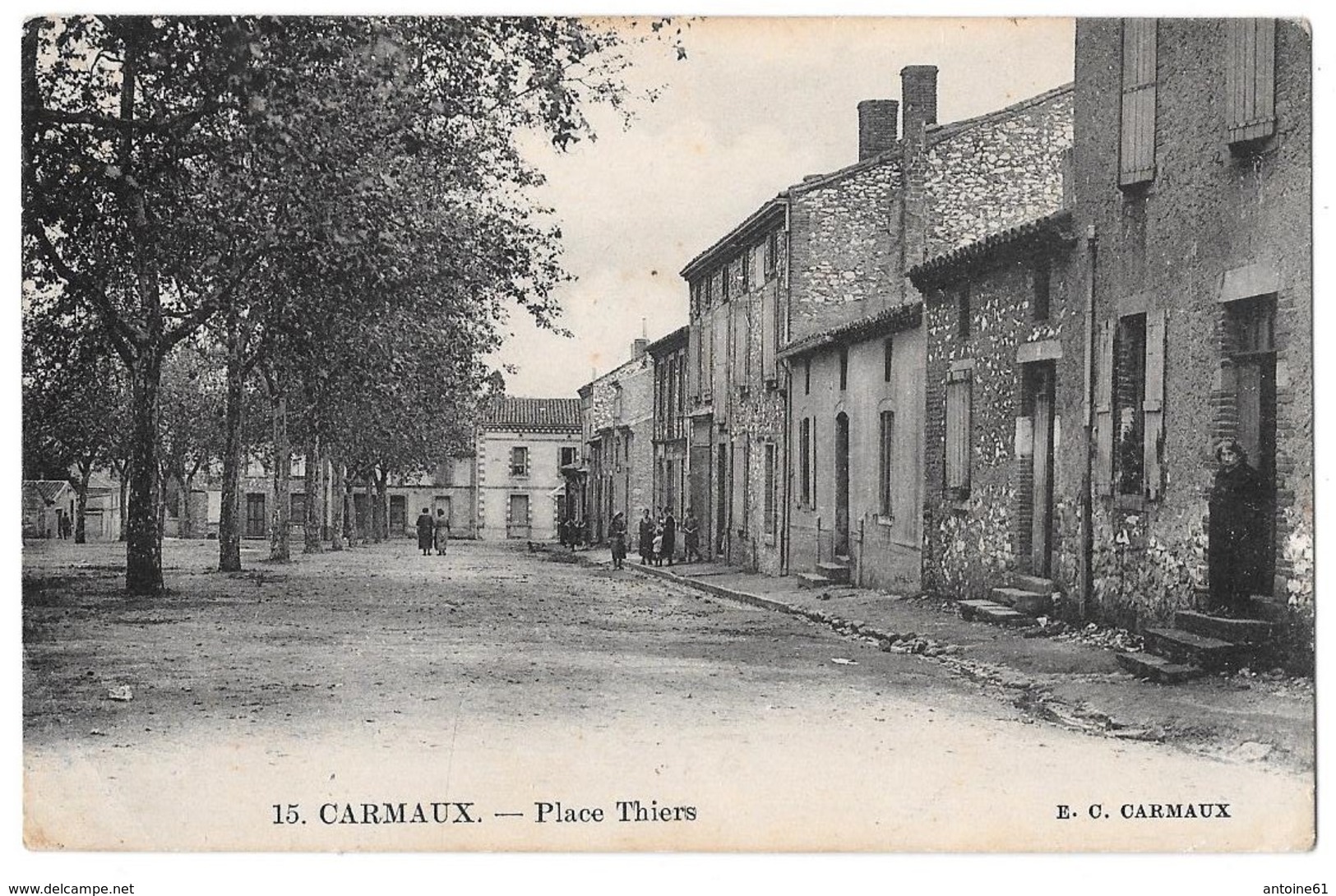 CARMAUX - Place Thiers - Carmaux