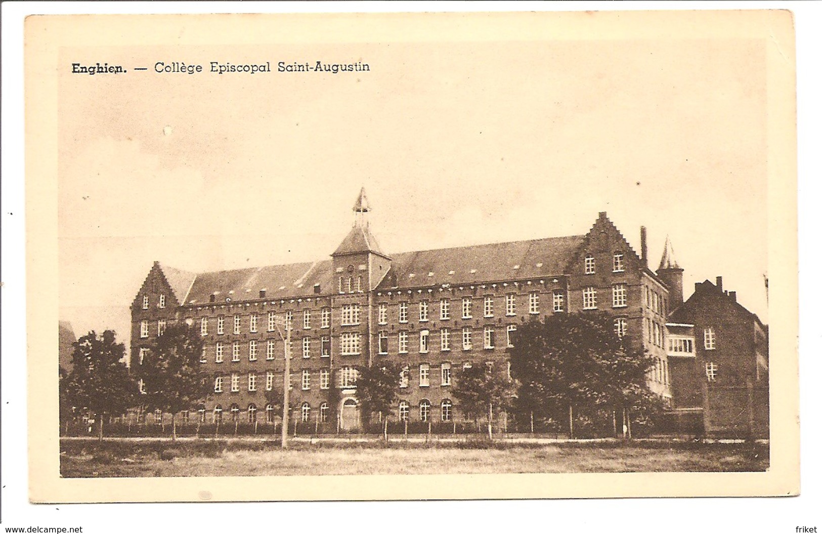 - 1792 -   ENGHEIN  College Episcopal Saint Augustin - Edingen