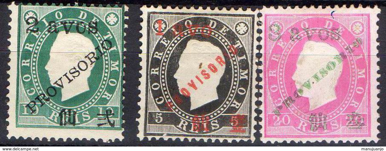 PORTUGAL ! Timbres Anciens NEUFS* De TIMOR Depuis 1895 ! - Timor