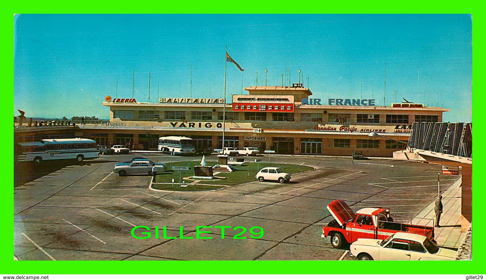 BUENOS AIRES, ARGENTINA - AEROPUERTO INTERNACIONAL DE EZEIZA - DIMENSION 10 X 19 Cm - - Argentinië