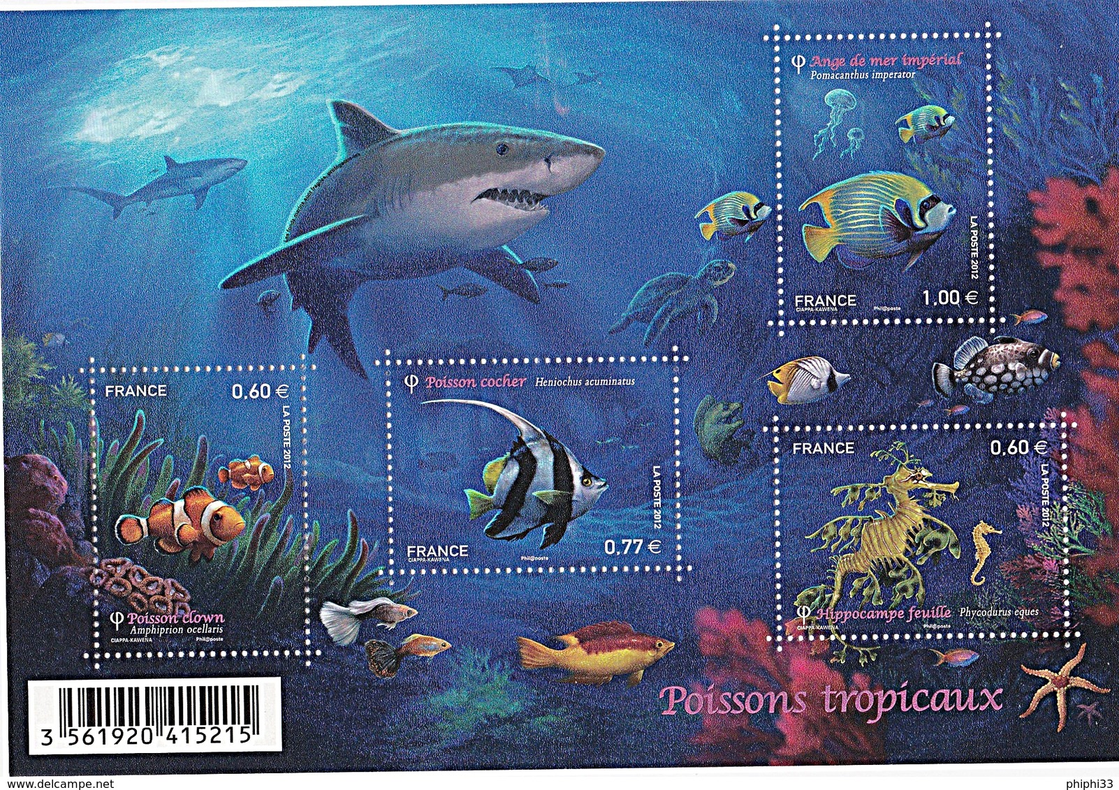 POISSONS TROPICAUX - Neufs