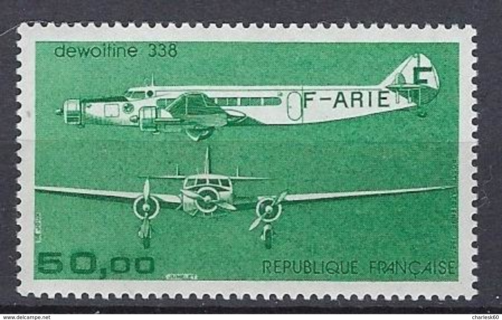 France Poste Aérienne Dewoitine Y&T N° 60 Neuf - 1960-.... Neufs