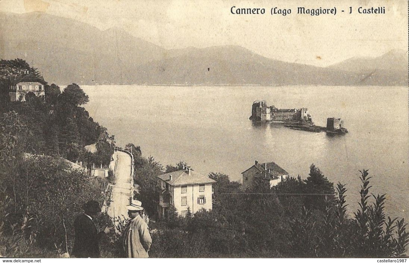 Cannero (Lago Maggiore) - I Castelli (formato Piccolo - Animata) - Autres & Non Classés