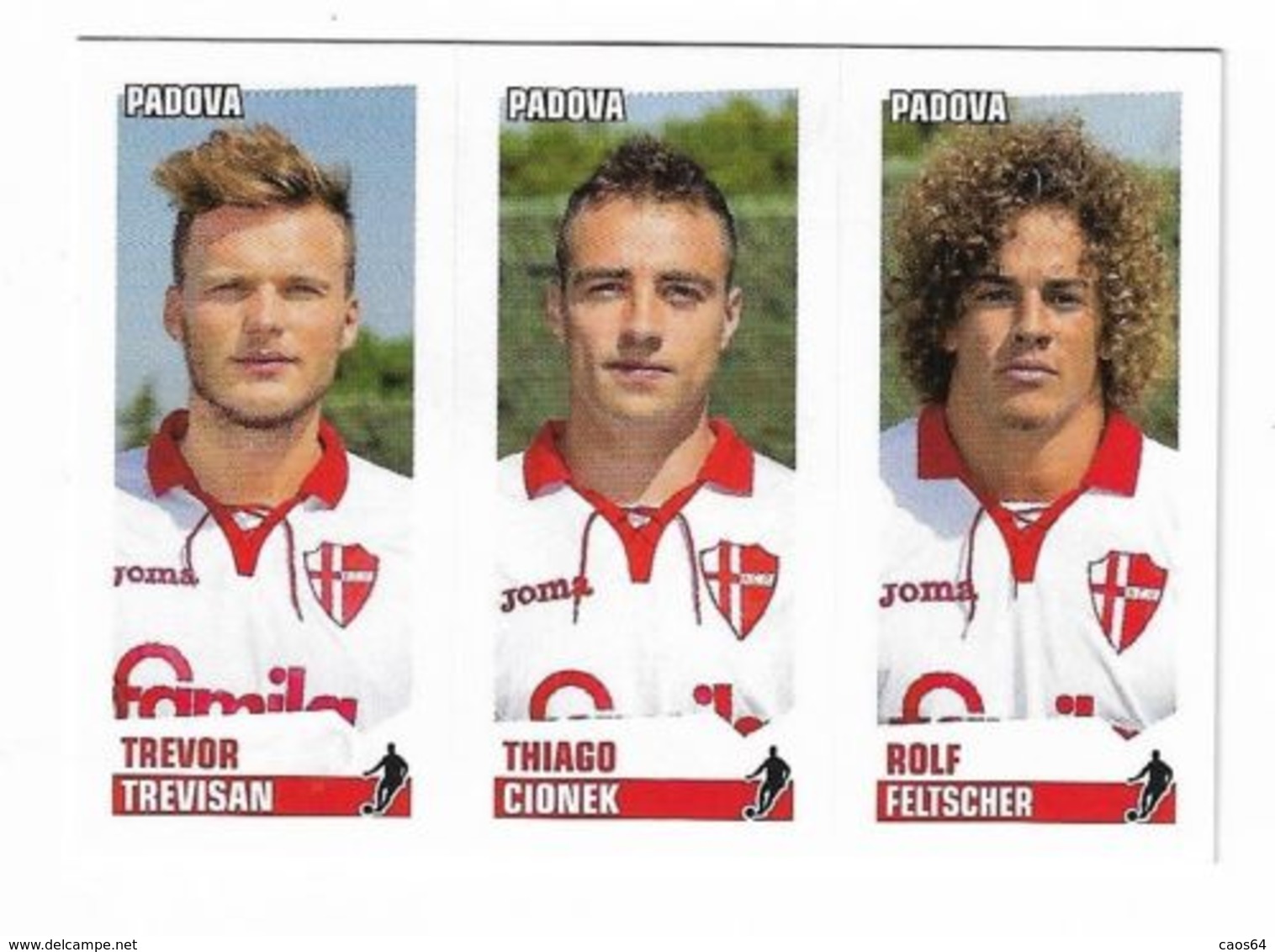 CALCIATORI PANINI 2012 - 2013 N. 611 PADOVA TREVISAN CIONEK FELTSCHER - Edizione Italiana