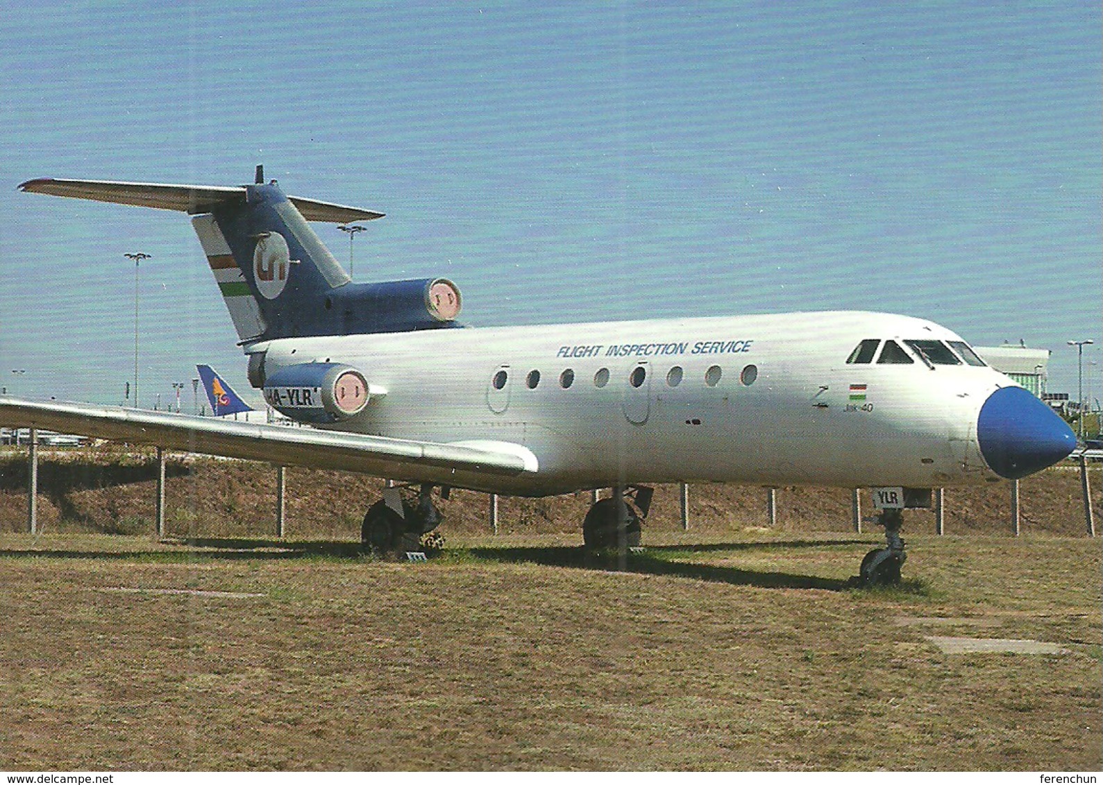 AIRPLANE AEROPLANE AIRCRAFT YAKOVLEV YAK-40 HUNGARIAN AIRLINES MALEV AEROPARK BUDAPEST AIRPORT * Reg Volt 0221 * Hungary - 1946-....: Ere Moderne