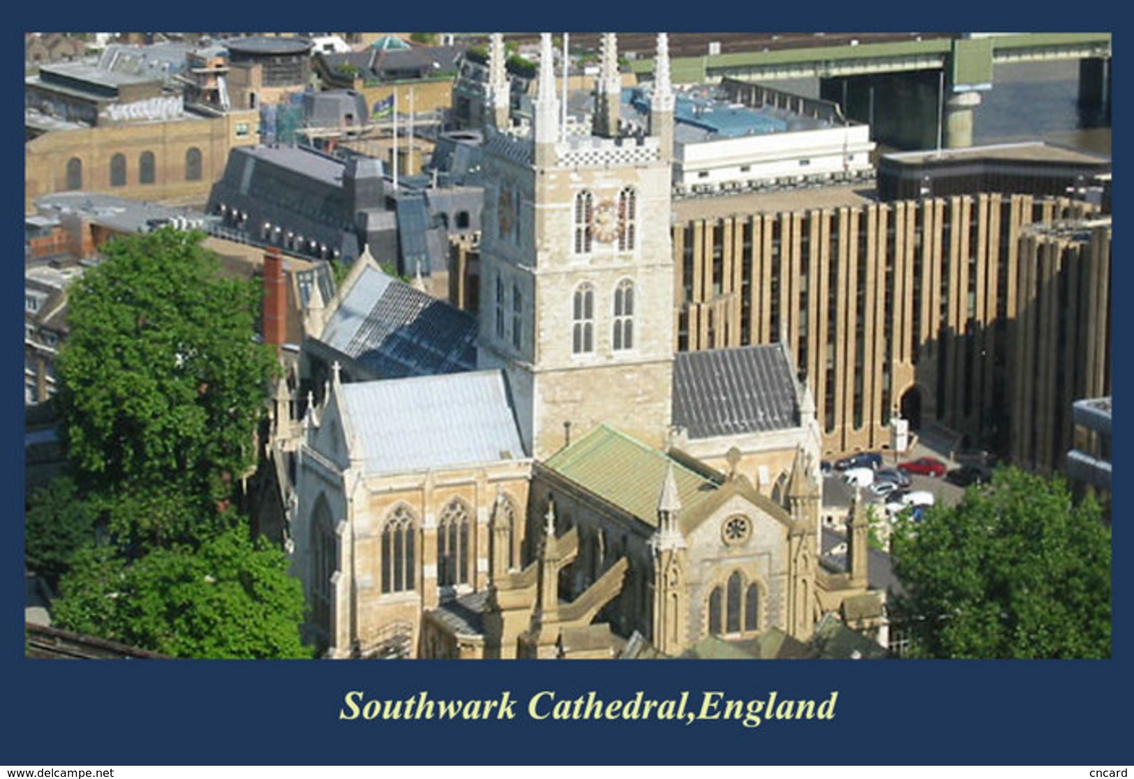 T91-026 ]     Southwark Cathedral  UK  Cathedral Church Dom ,  Prestamped Card - Churches & Cathedrals