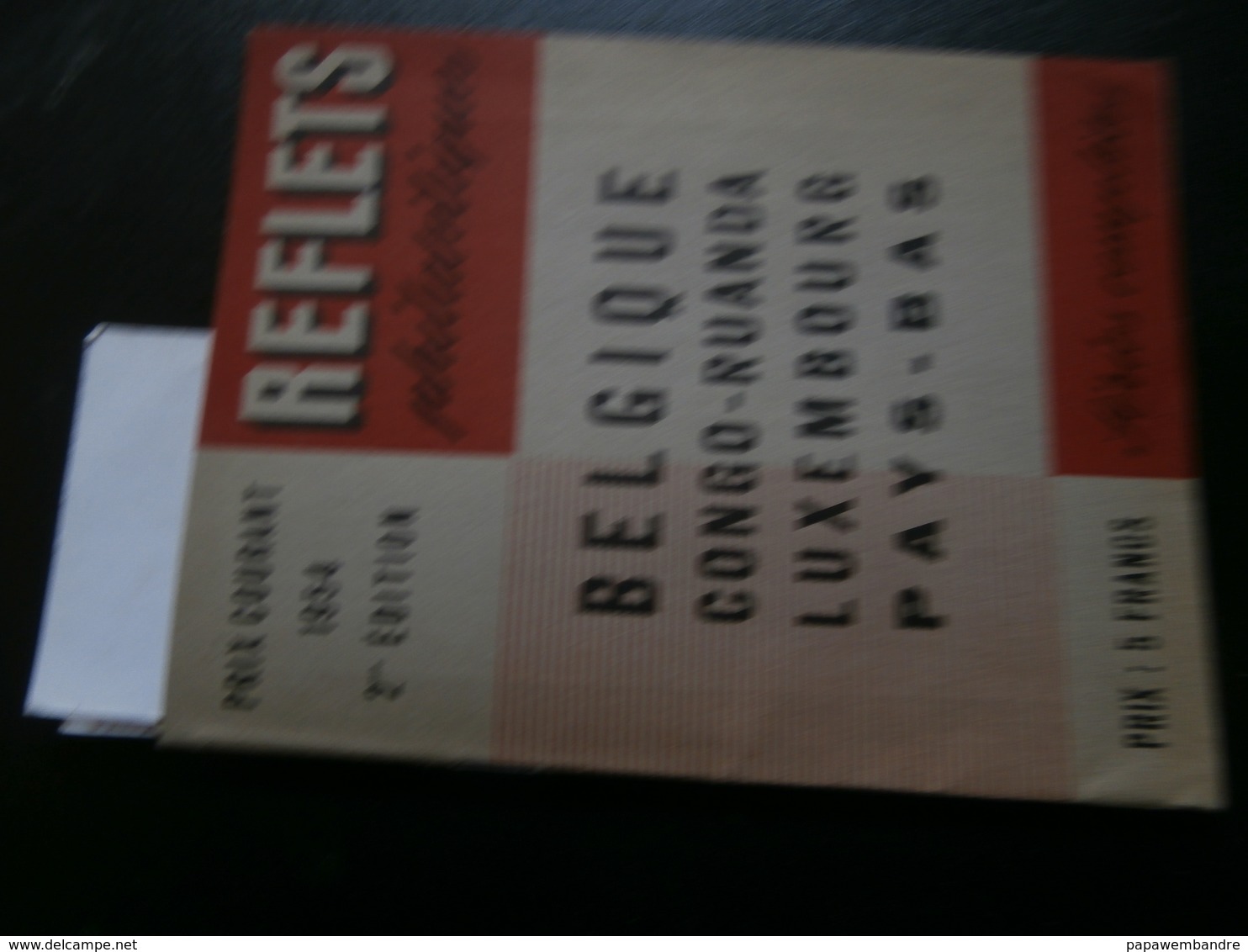 Reflets Philatéliques 1954 2me édition : Belgique, Congo, Ruanda, Pays-Bas, - Autres & Non Classés