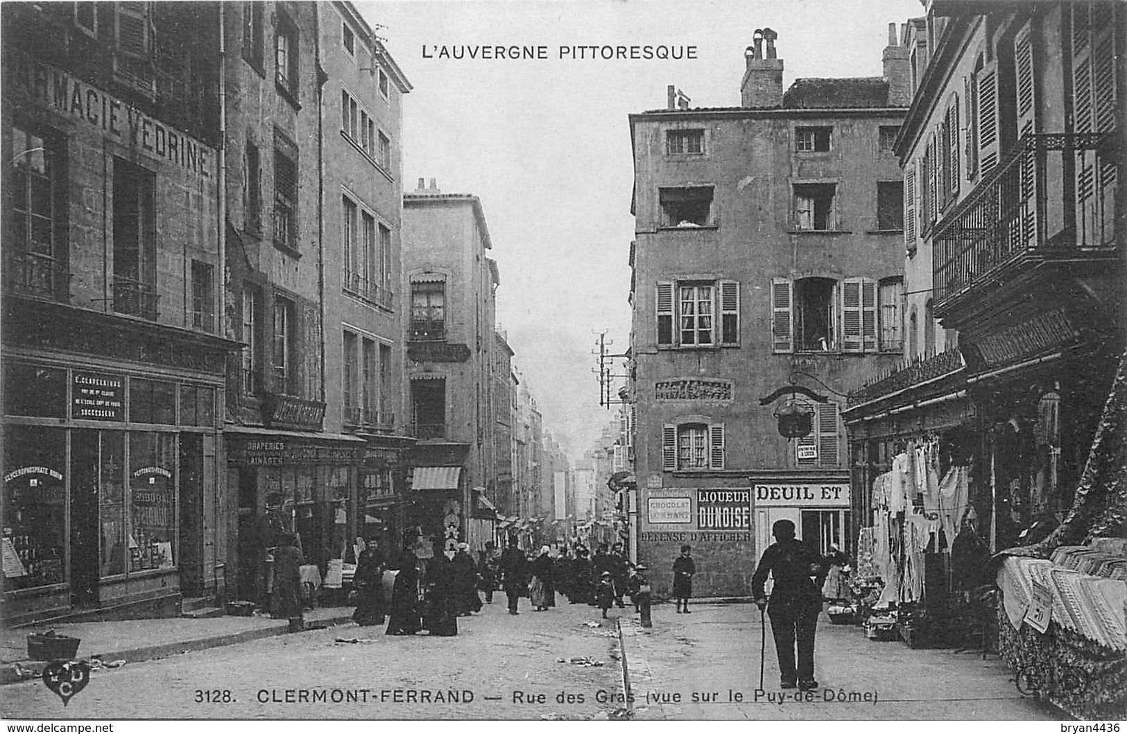 63 - CLERMONT FERRAND - RUE DES GRAS ANIMEE - Clermont Ferrand