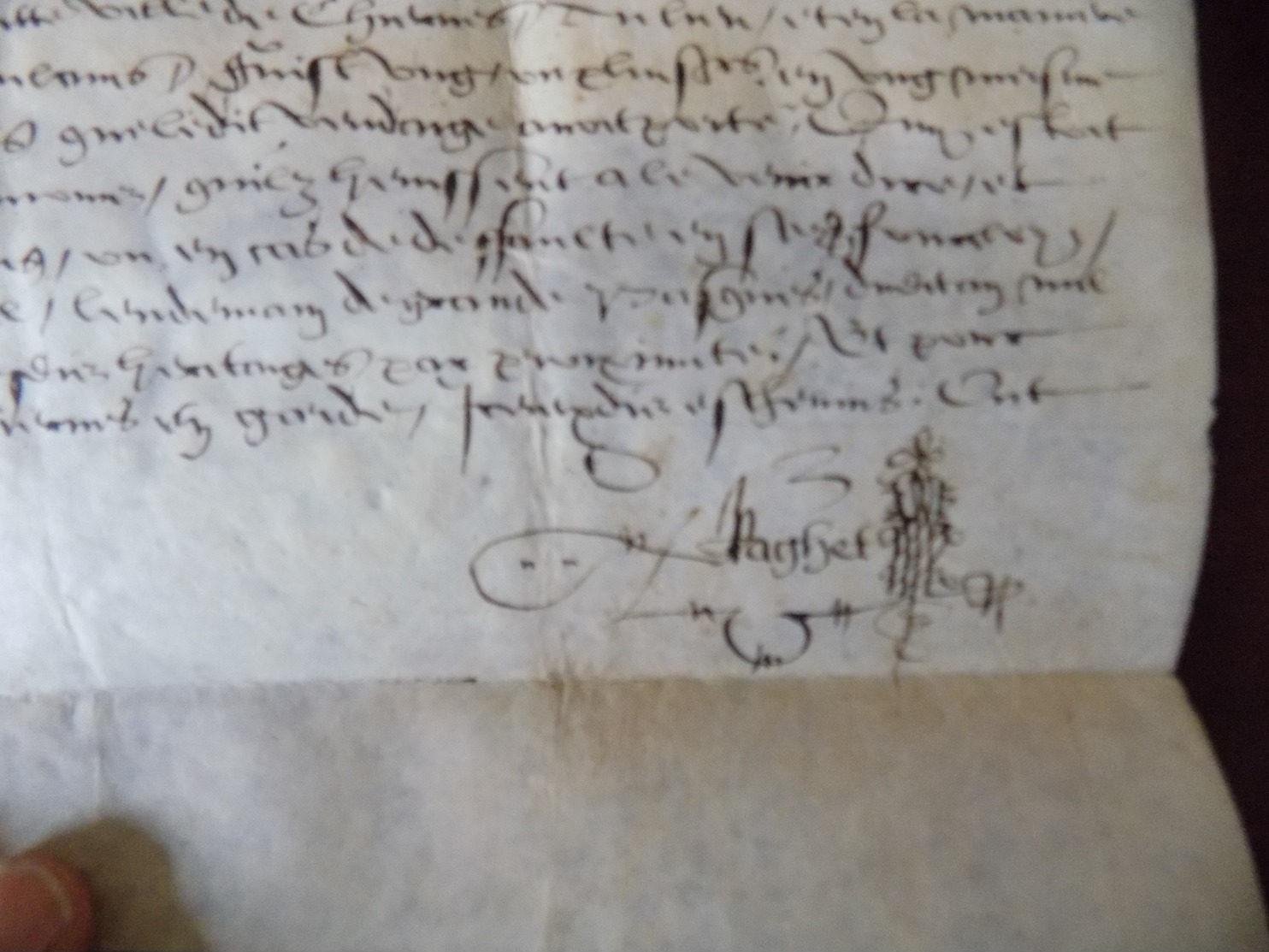 Lettre Très Ancienne Chièvres En 1602 D'une Vente Du Comte  De Berlaimont... - Collezioni