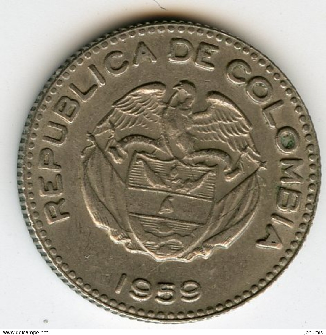 Colombie Colombia 10 Centavos 1959 KM 212.2 - Colombie