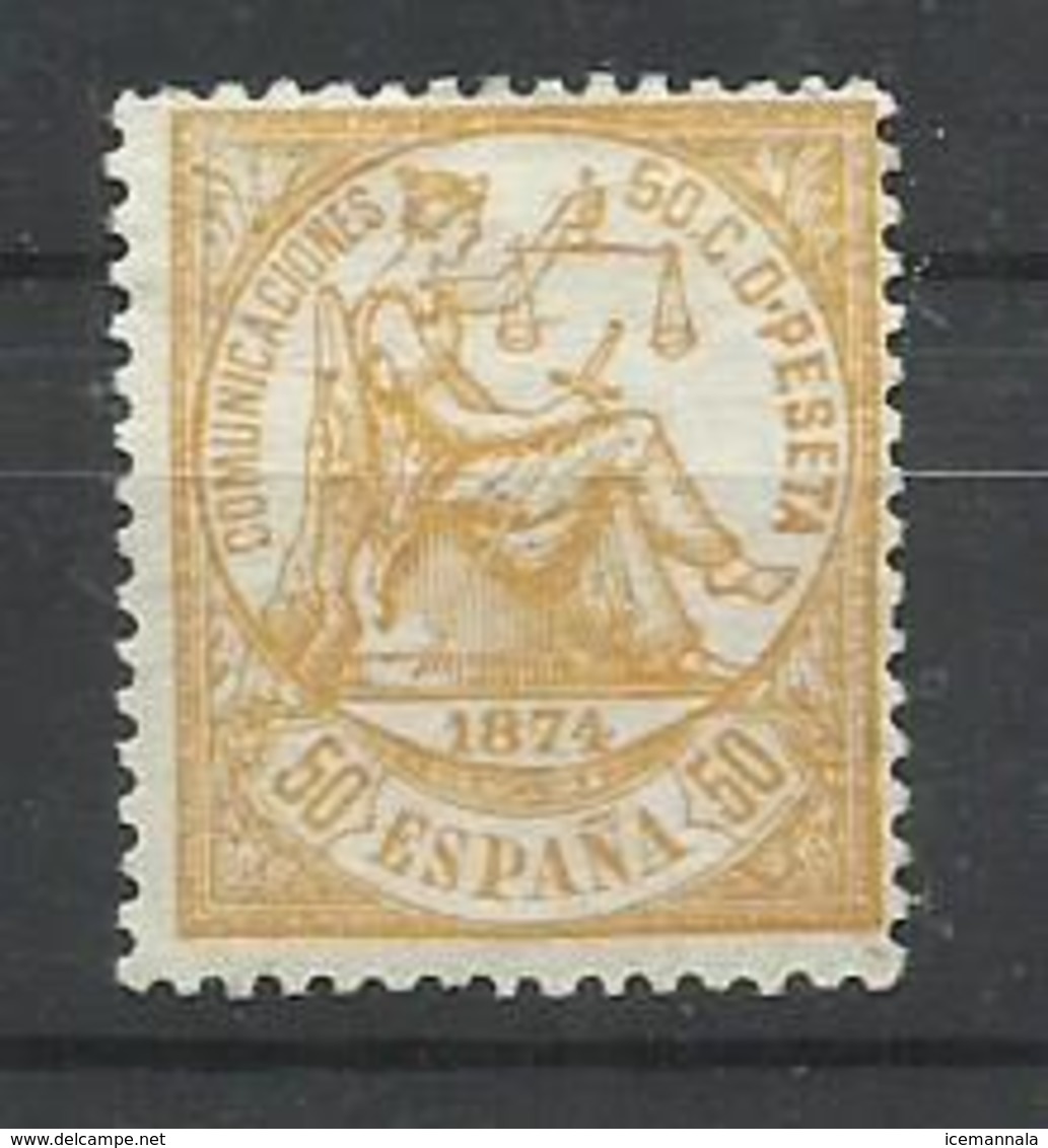 ESPAÑA EDIFIL  149  (*)  (SIN GOMA) - Unused Stamps