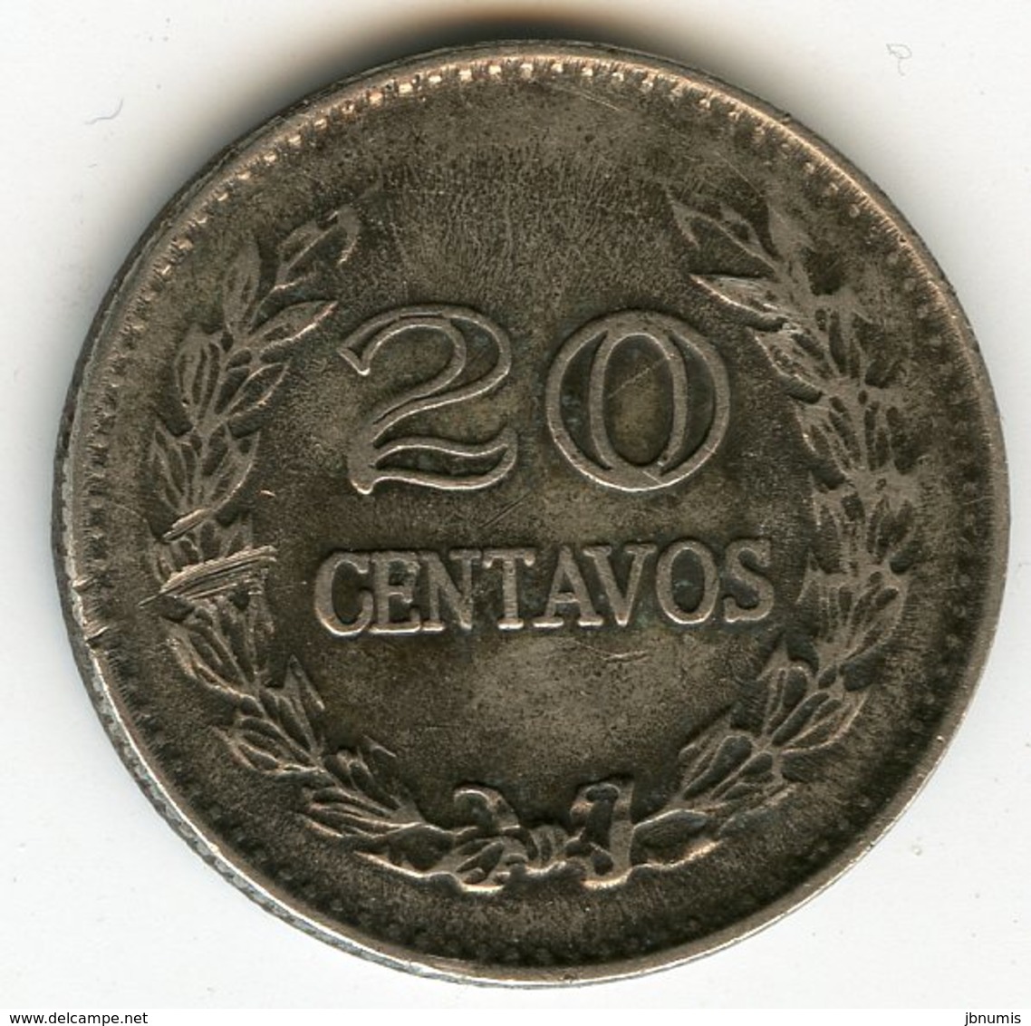 Colombie Colombia 20 Centavos 1970 KM 237 - Colombie