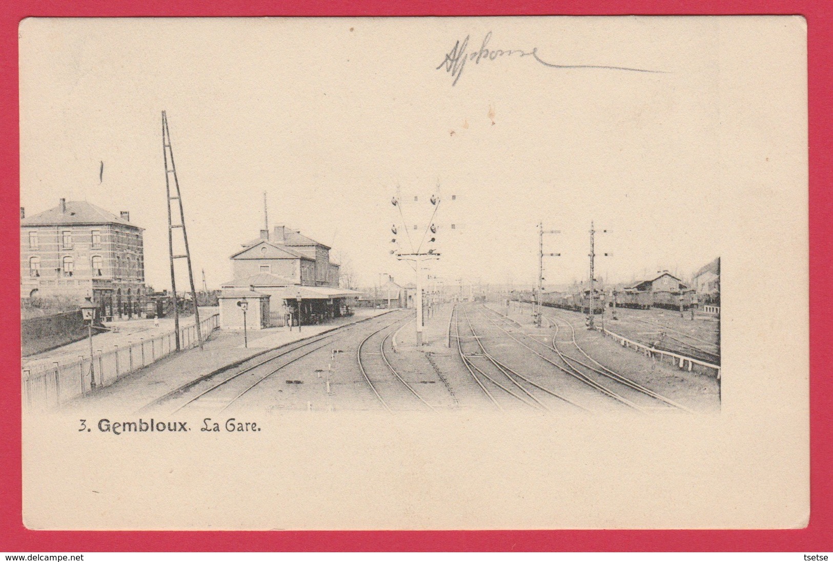 Gembloux - La Gare - 190? ( Voir Verso ) - Gembloux