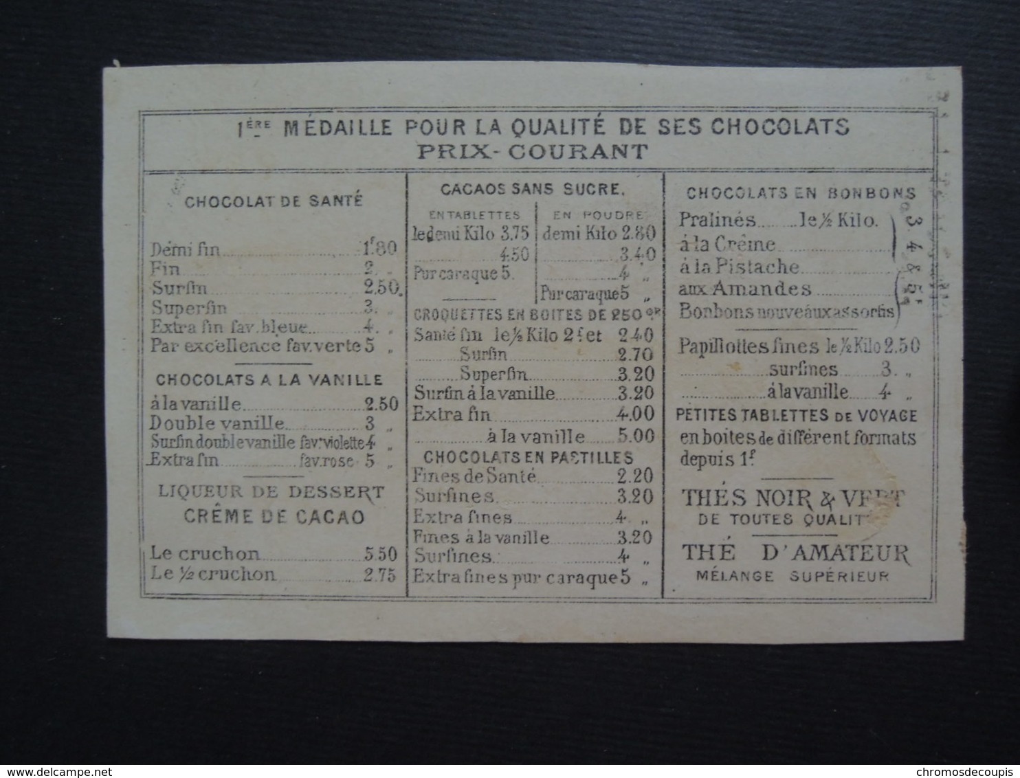 Chromo Chocolat IBLED. Mondicourt. La Grande GAULE.  FANTASSIN  PORTE  ENSEIGNE. Coq  Gaulois - Autres & Non Classés