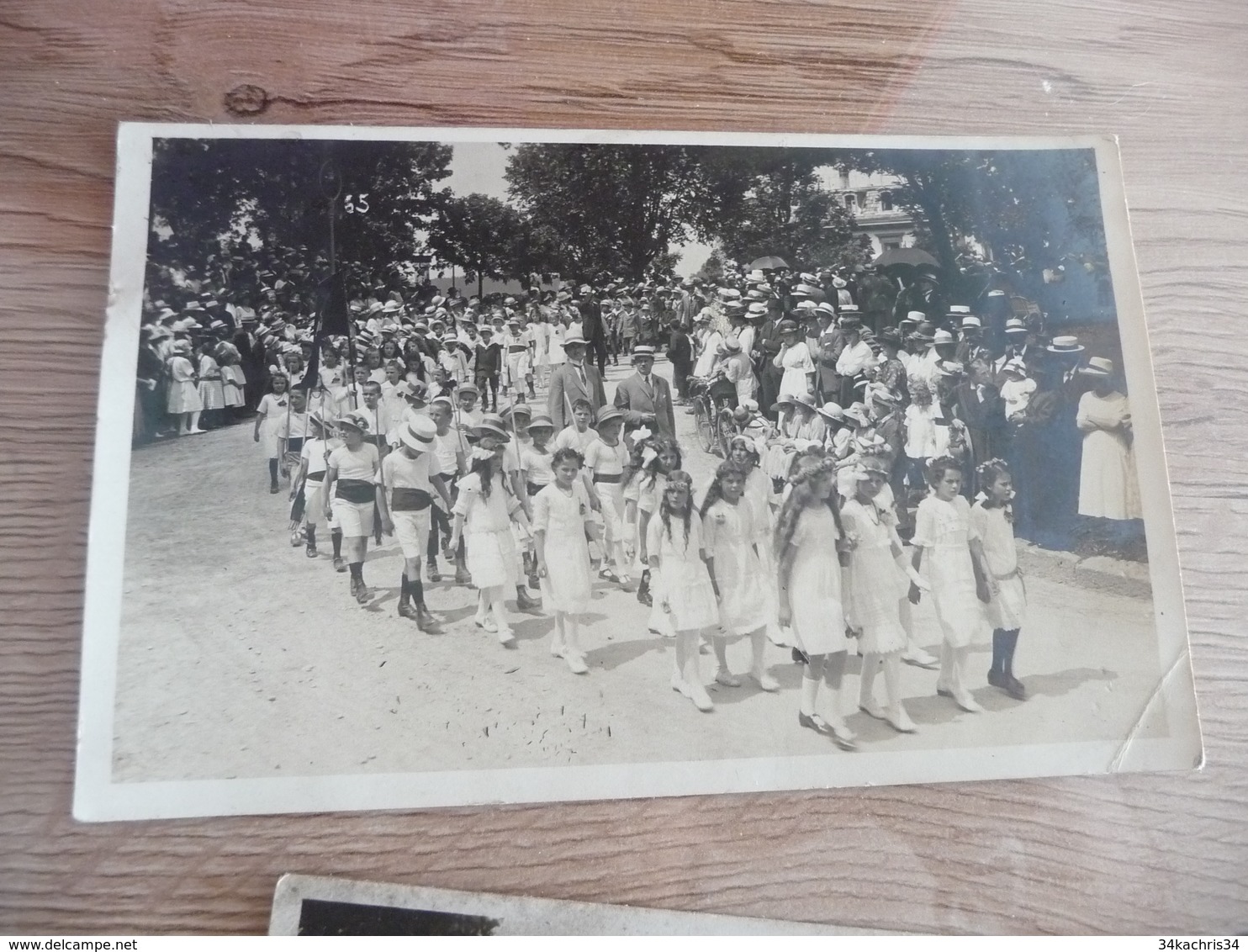 Carte Photo Suisse Swizerlland Burgdorf Berthoud Fête Défilé Manifestation TBE - Berthoud