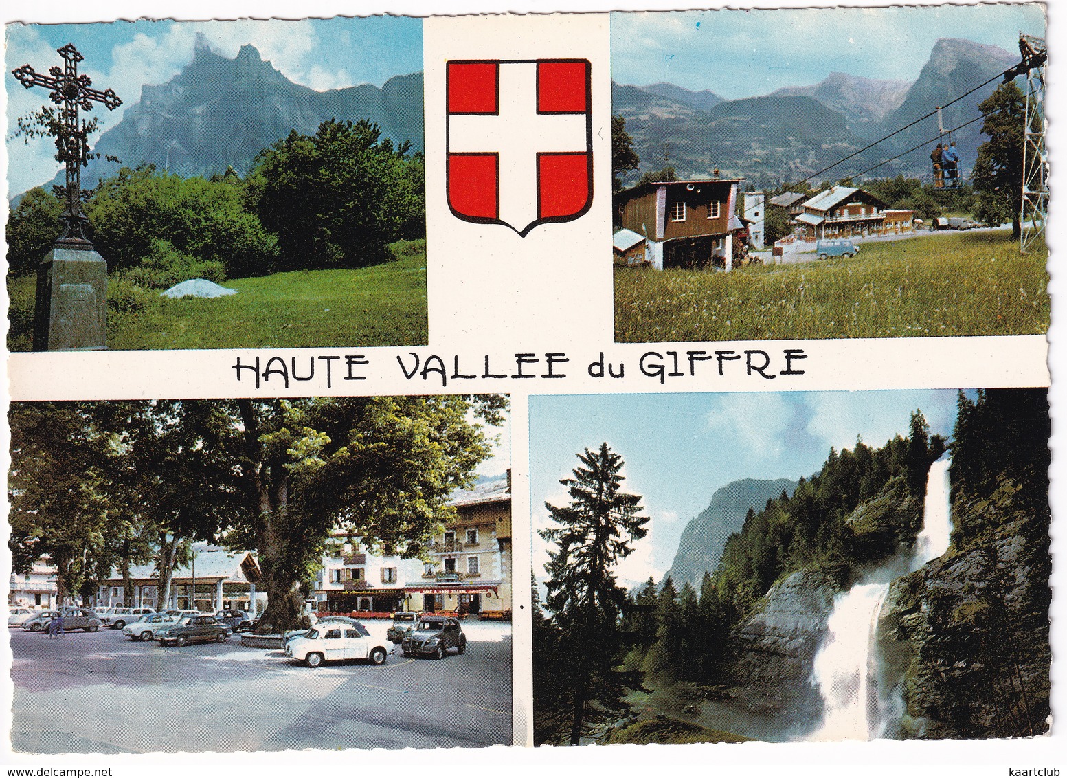 Haute Vallée Du Giffre: RENAULT DAUPHINE, 5x CITROËN 2CV, PANHARD PL17 - Le Tenneverge, Samoens, Cascade - Toerisme