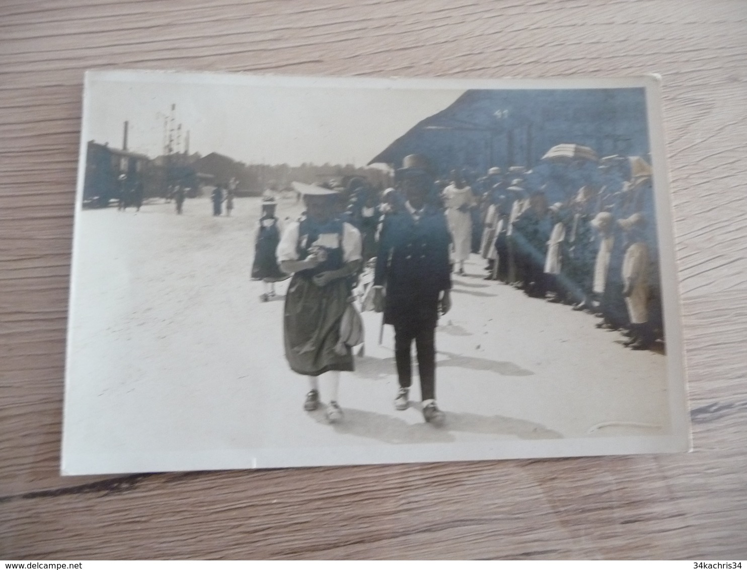 Carte Photo Suisse Swizerlland Burgdorf Berthoud Fête Défilé Manifestation TBE - Berthoud