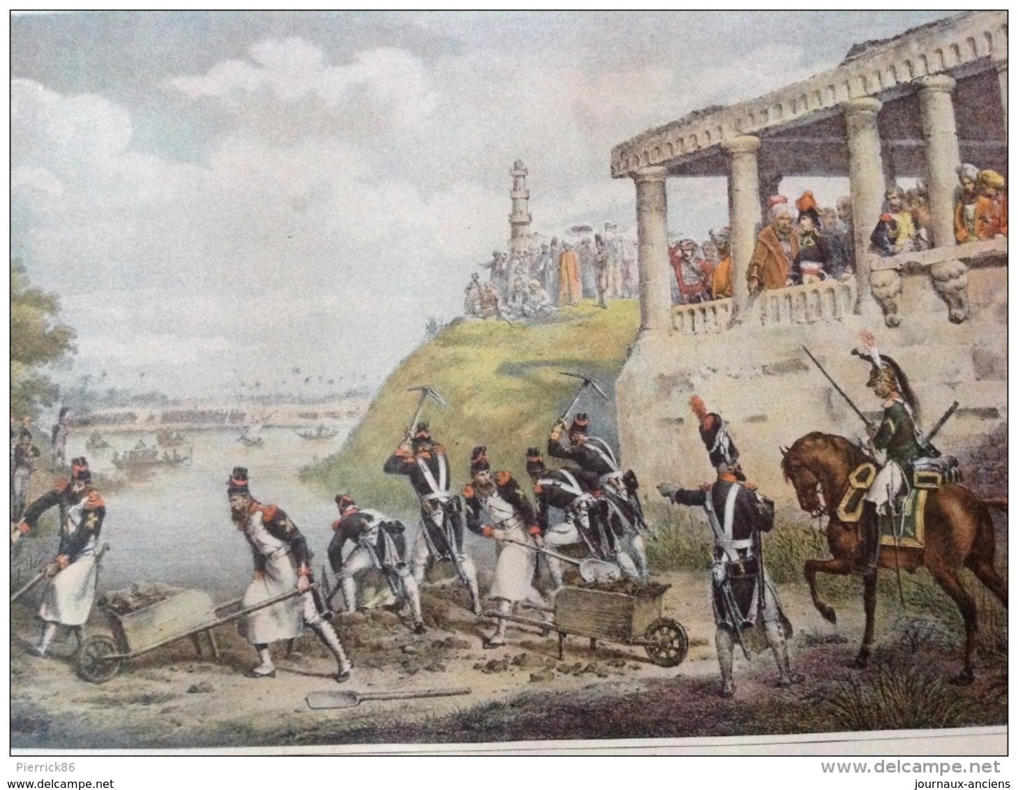 CAMPAGNE DE 1798 - RUPTURE DE LA DIGUE DU NIL - ARMÉE D'ORIENT - Autres & Non Classés