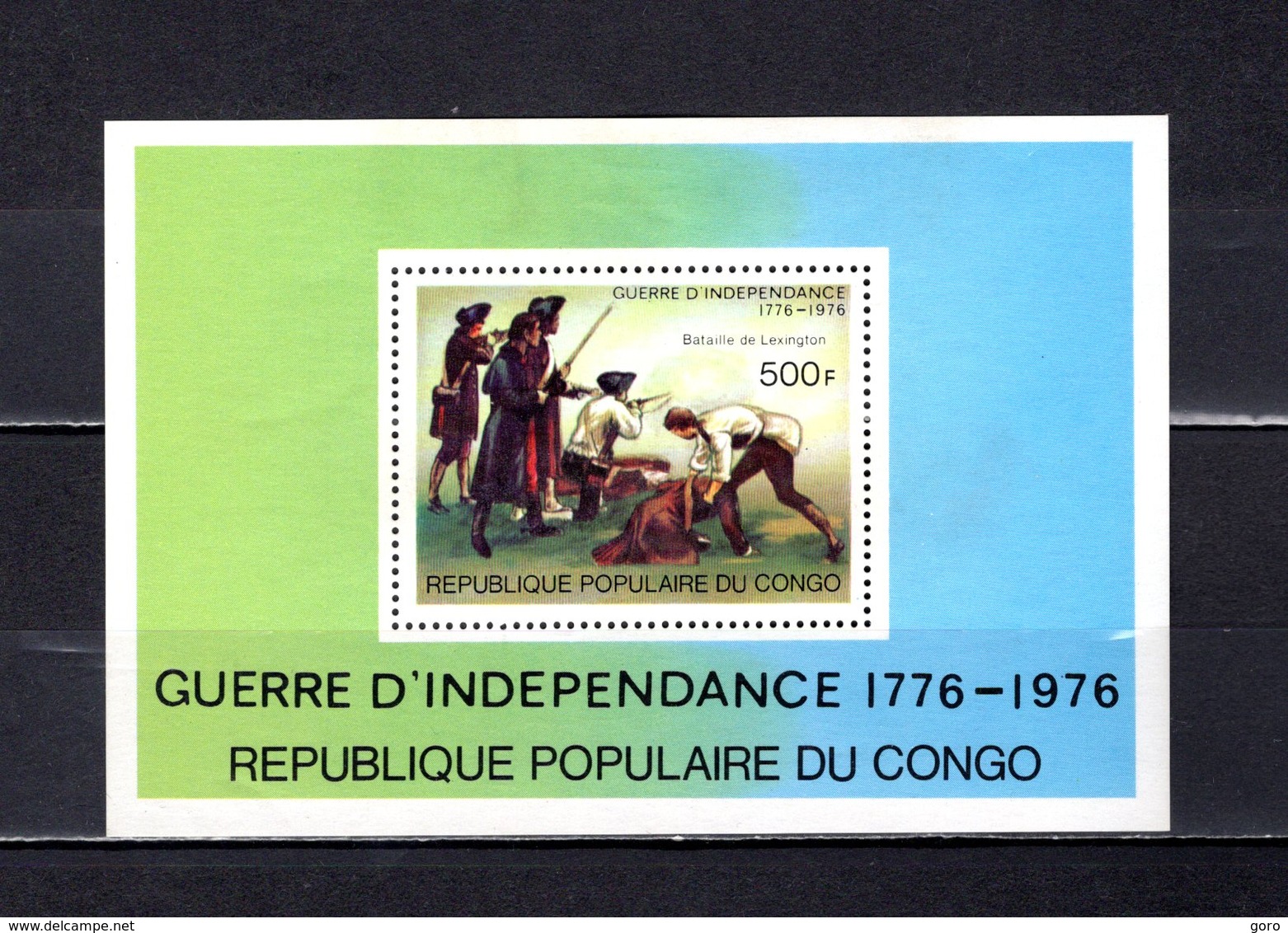 República Del Congo  1976 .  Y&T  Nº   10   Block     *   ( C/ Charniere ) - Nuevas/fijasellos