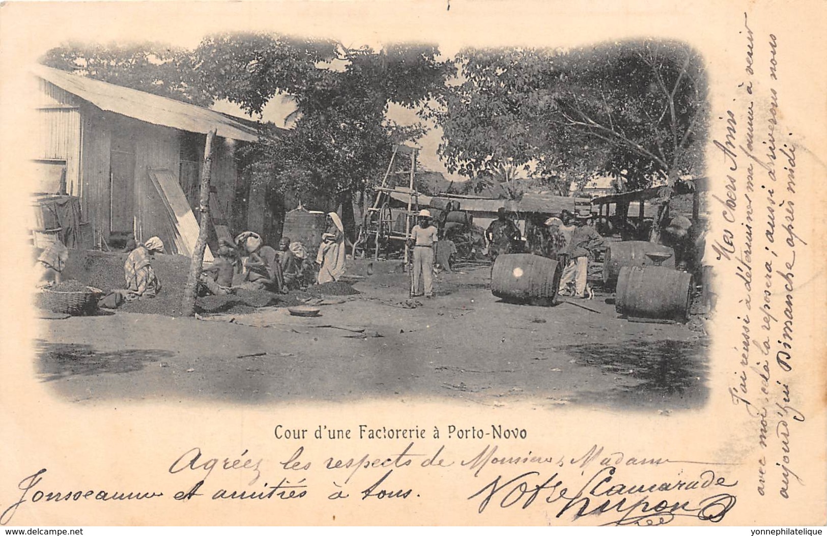 Dahomey - Porto Novo / 79 - Cour D'une Factorerie - Dahomey