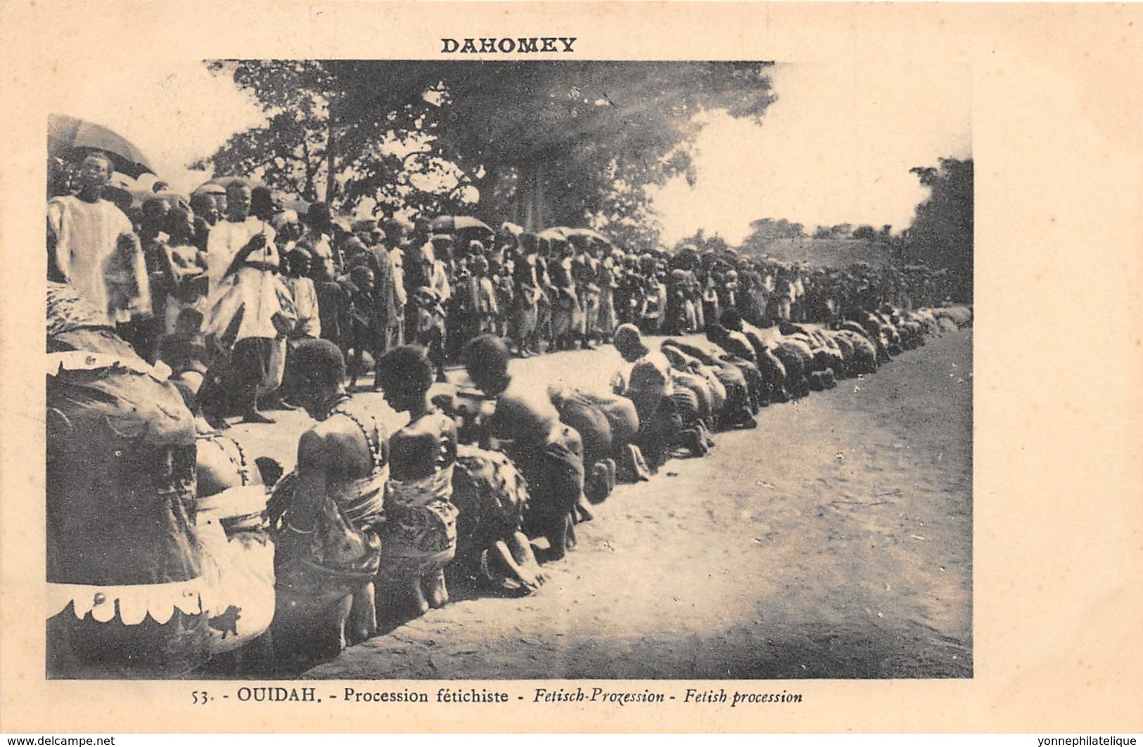 Dahomey - Topo / 98 - Ouidah - Procession Fétichiste - Dahomey