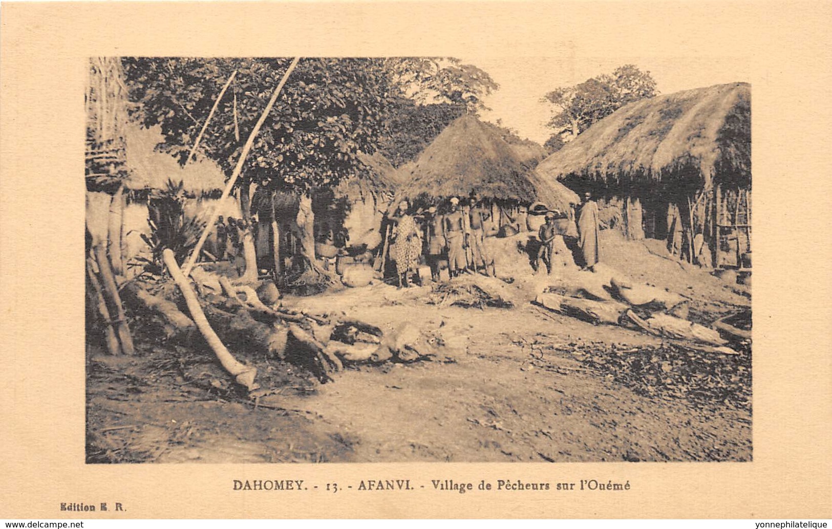 Dahomey - Topo / 104 - Afanvi - Village Des Pêcheurs Sur L' Ouémé - Dahomey