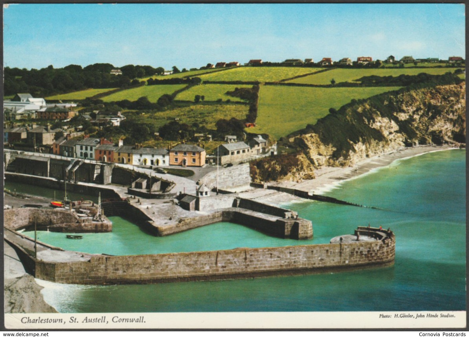 Charlestown, St Austell, Cornwall, 1968 - John Hinde Postcard - Other & Unclassified