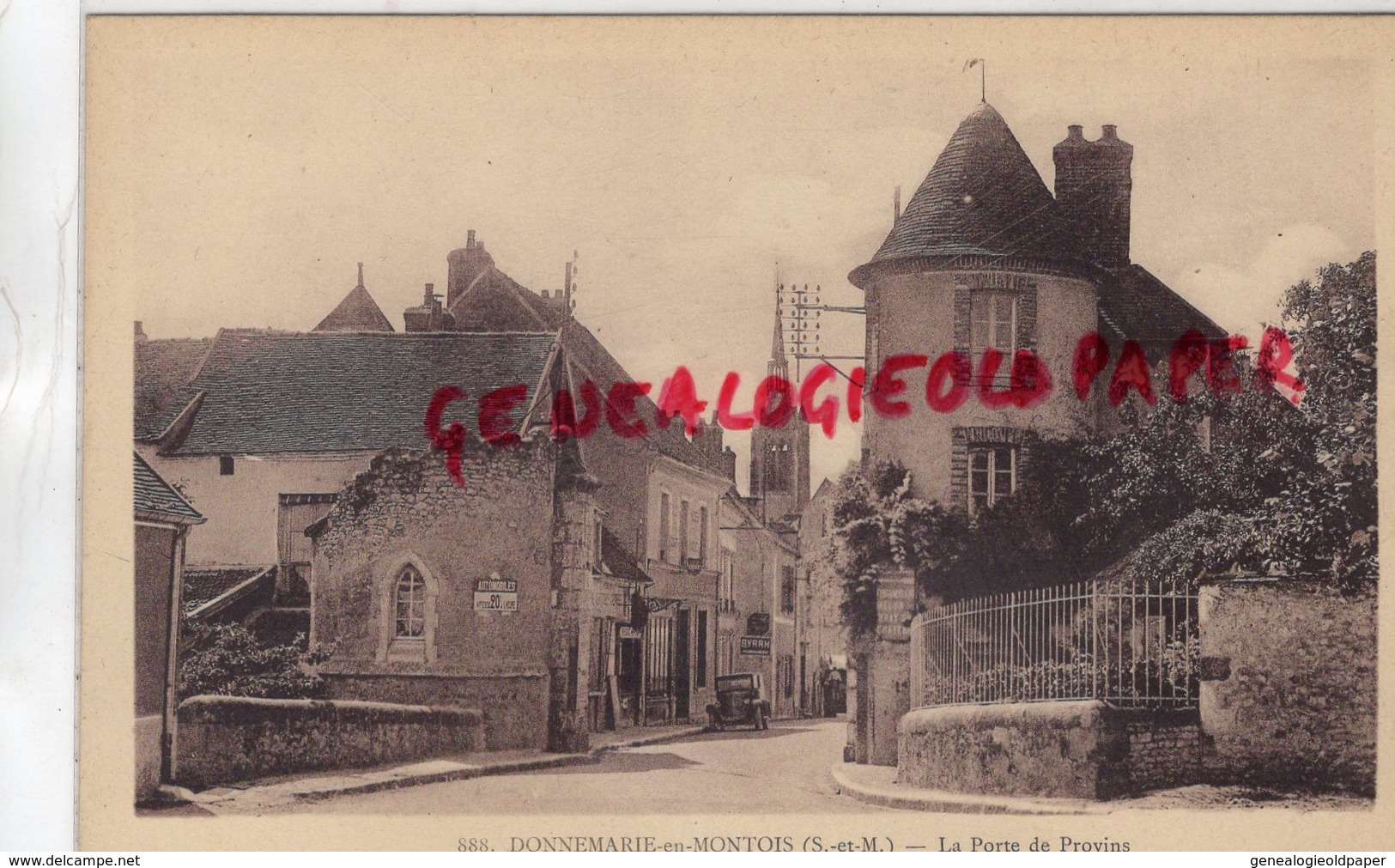 77- DONNEMARIE EN MONTOIS- LA PORTE DE PROVINS - Donnemarie Dontilly