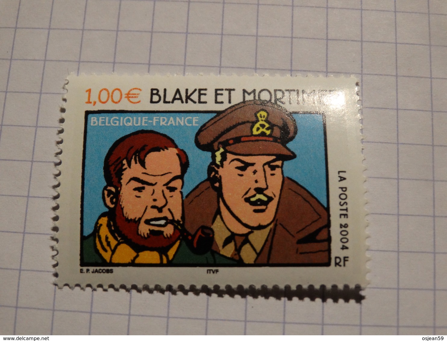 Belgié 2004-Blake Et Mortimer-emission Commune Avec La France.COB 3283 Neuf**. - Philabédés (fumetti)