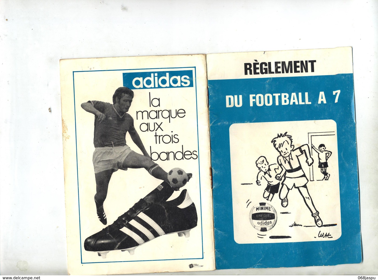 Brochure Reglement Football à 7  Publicite Addidas 16 Pages - Livres