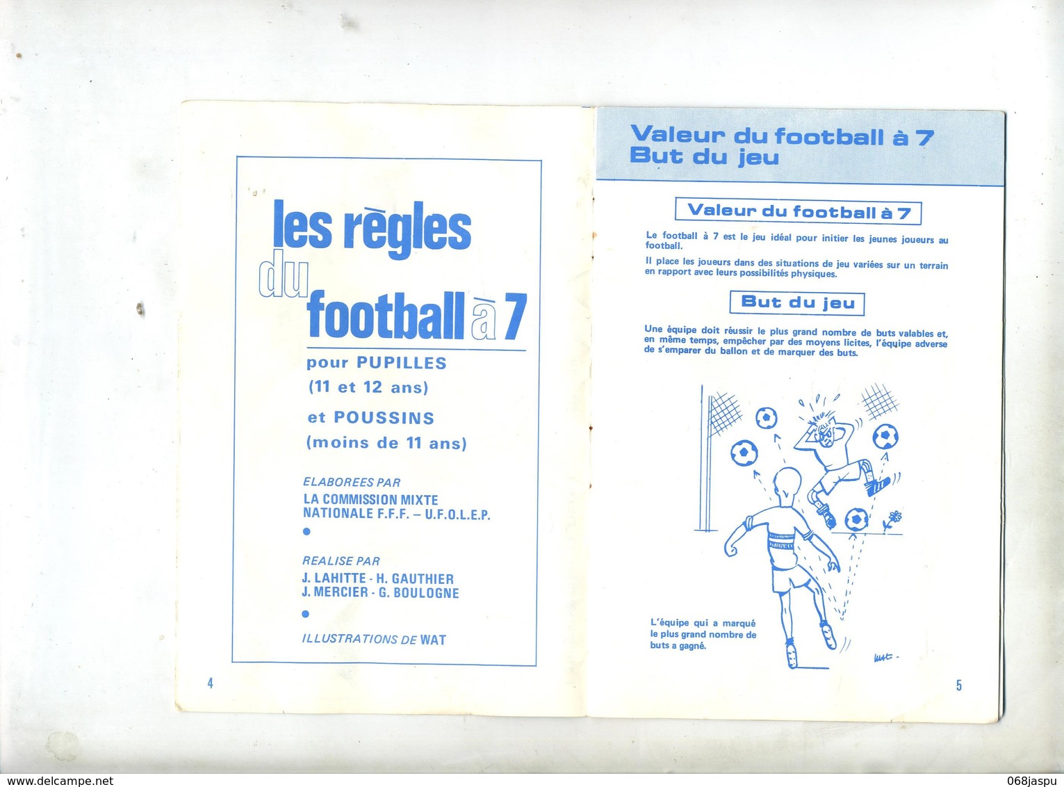 Brochure Reglement Football à 7  Publicite Addidas 16 Pages - Livres