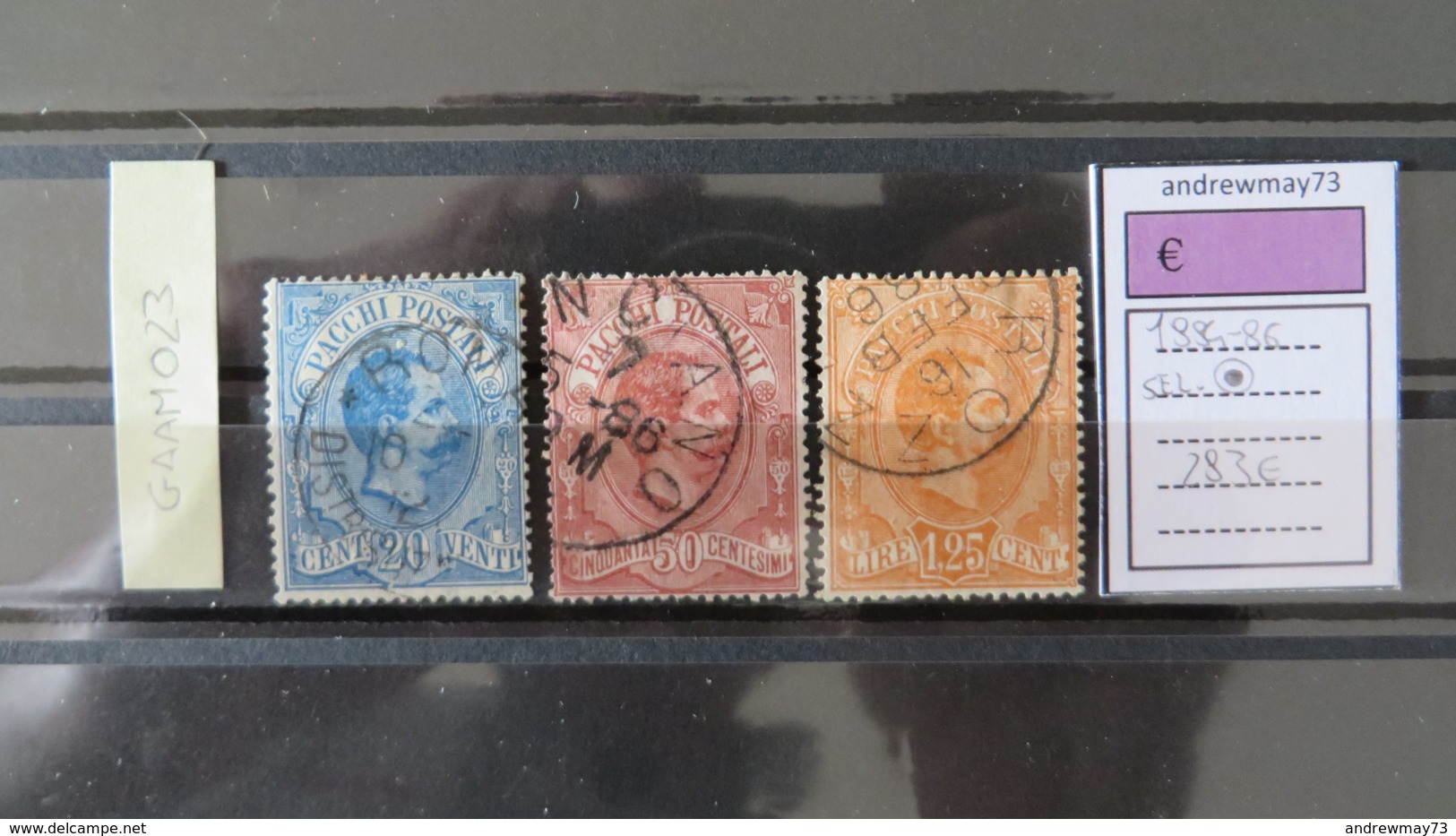 ITALY KINGDOM-NICE USED SELECTION - Pacchi Postali