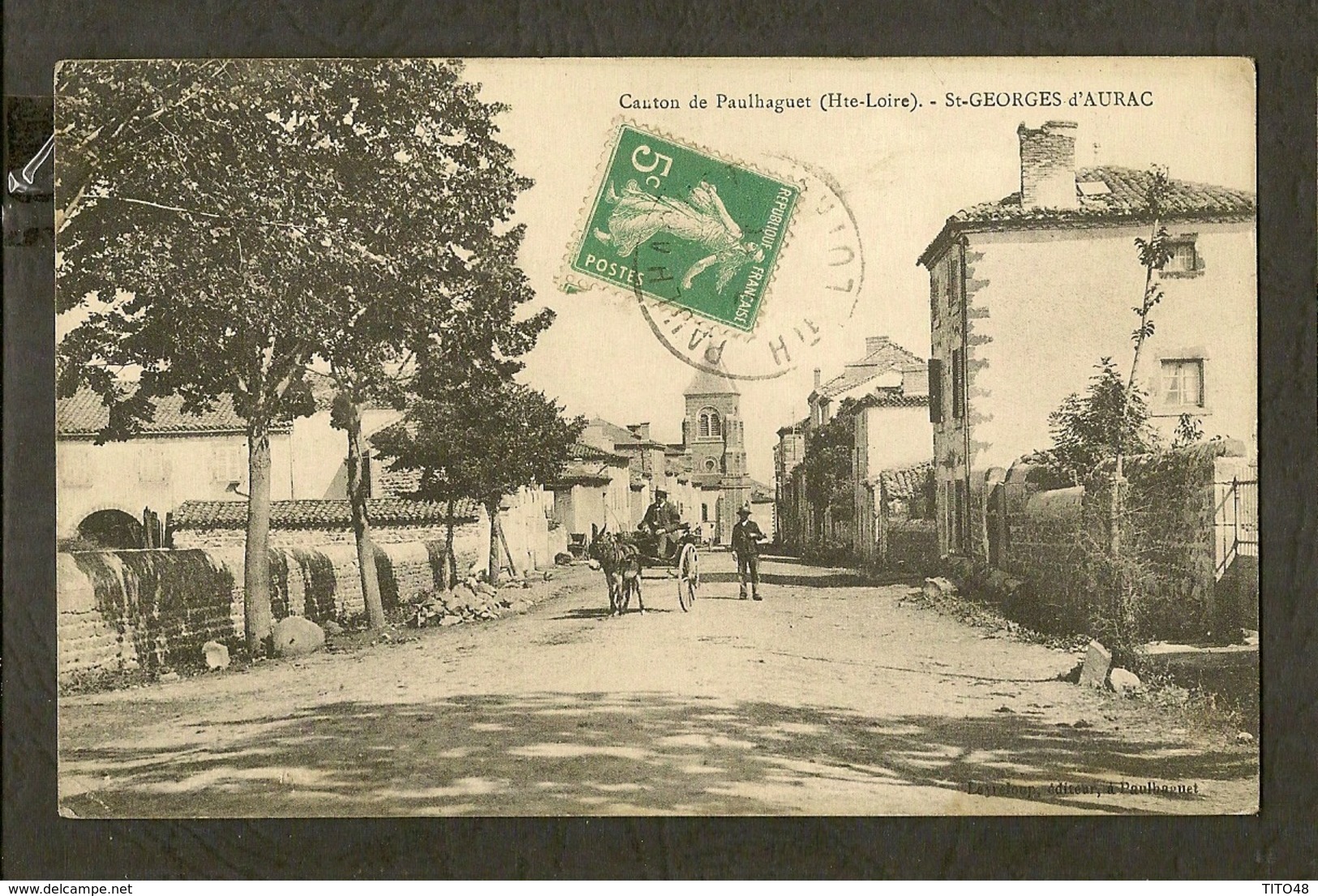 CP-St-GEORGES D'AURAC - Canton De Paulhaguet - Sonstige & Ohne Zuordnung