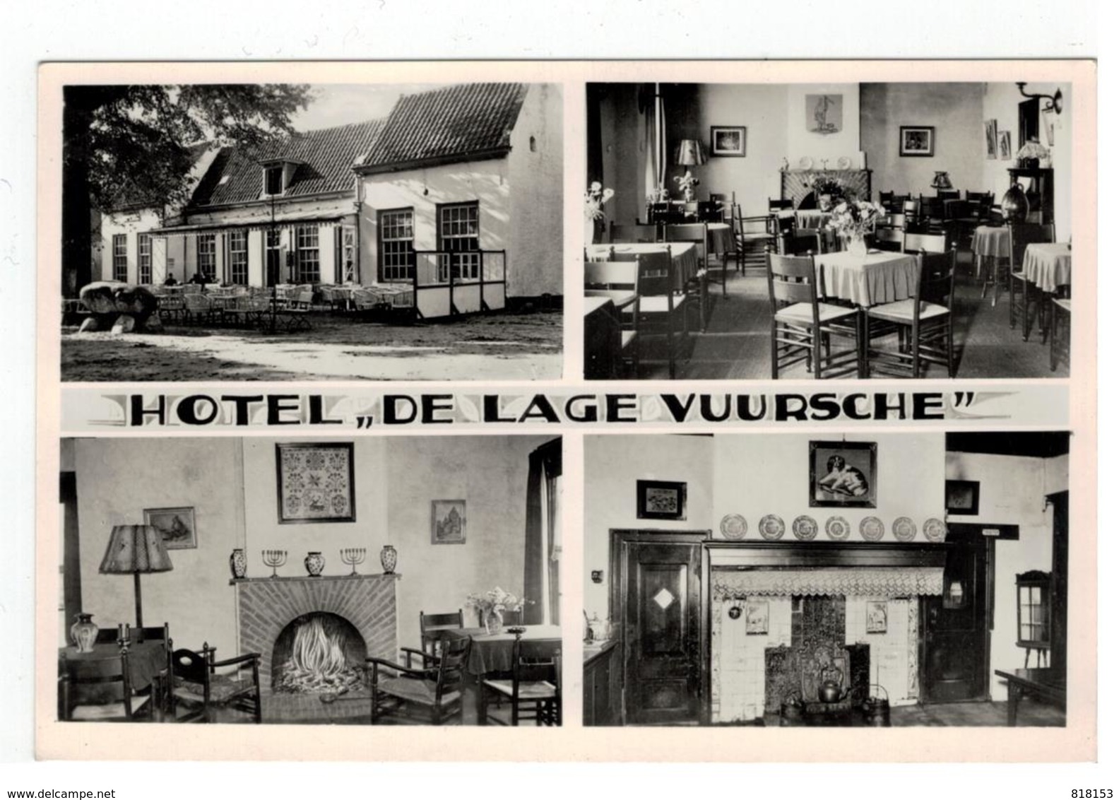 Lage Vuursche : HOTEL "DE LAGE VUURSCHE" - Baarn