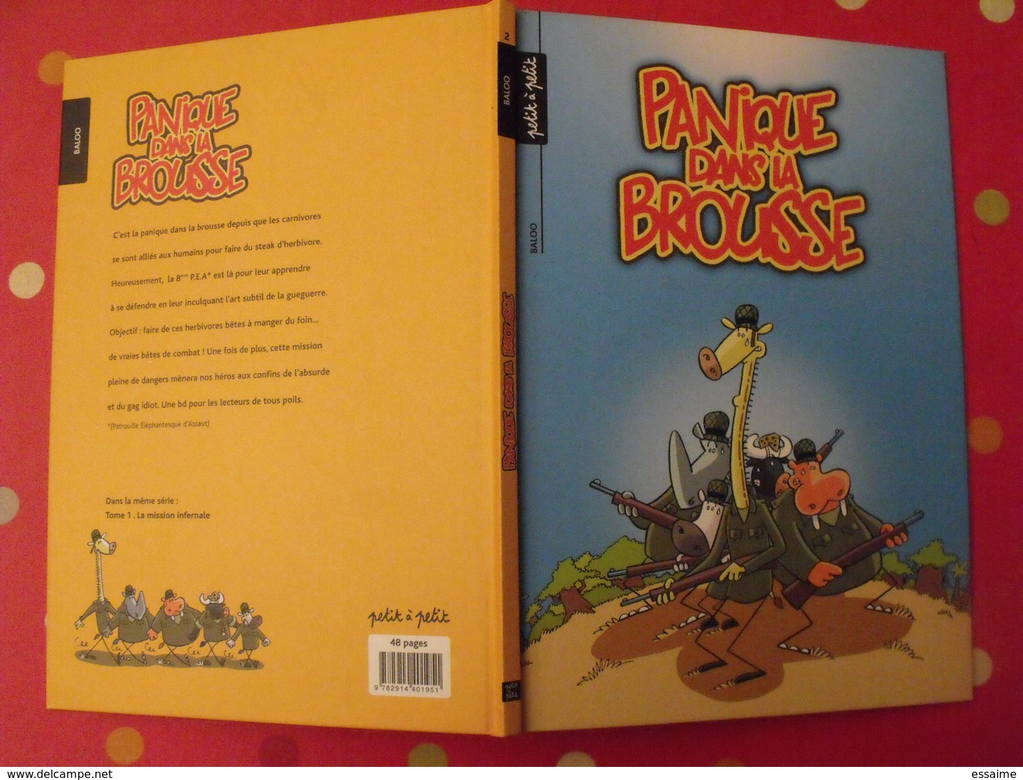 Panique Dans La Brousse 2. Baloo. éditions Petit à Petit. 2004 - Autres & Non Classés