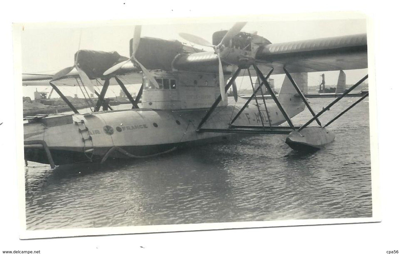 HYDRAVION Air France - Immatriculaion Lisible (beau Plan) - 1919-1938: Entre Guerres