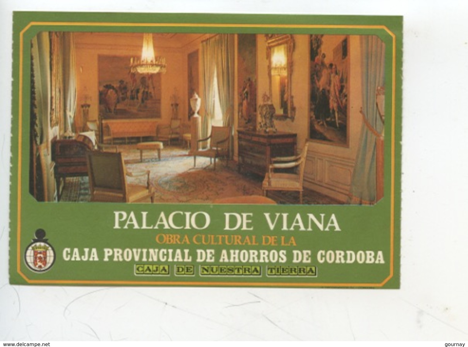 Ticket : Palacio De Viana - Caja Provincial De Ahorros De Cordoba - Tickets D'entrée