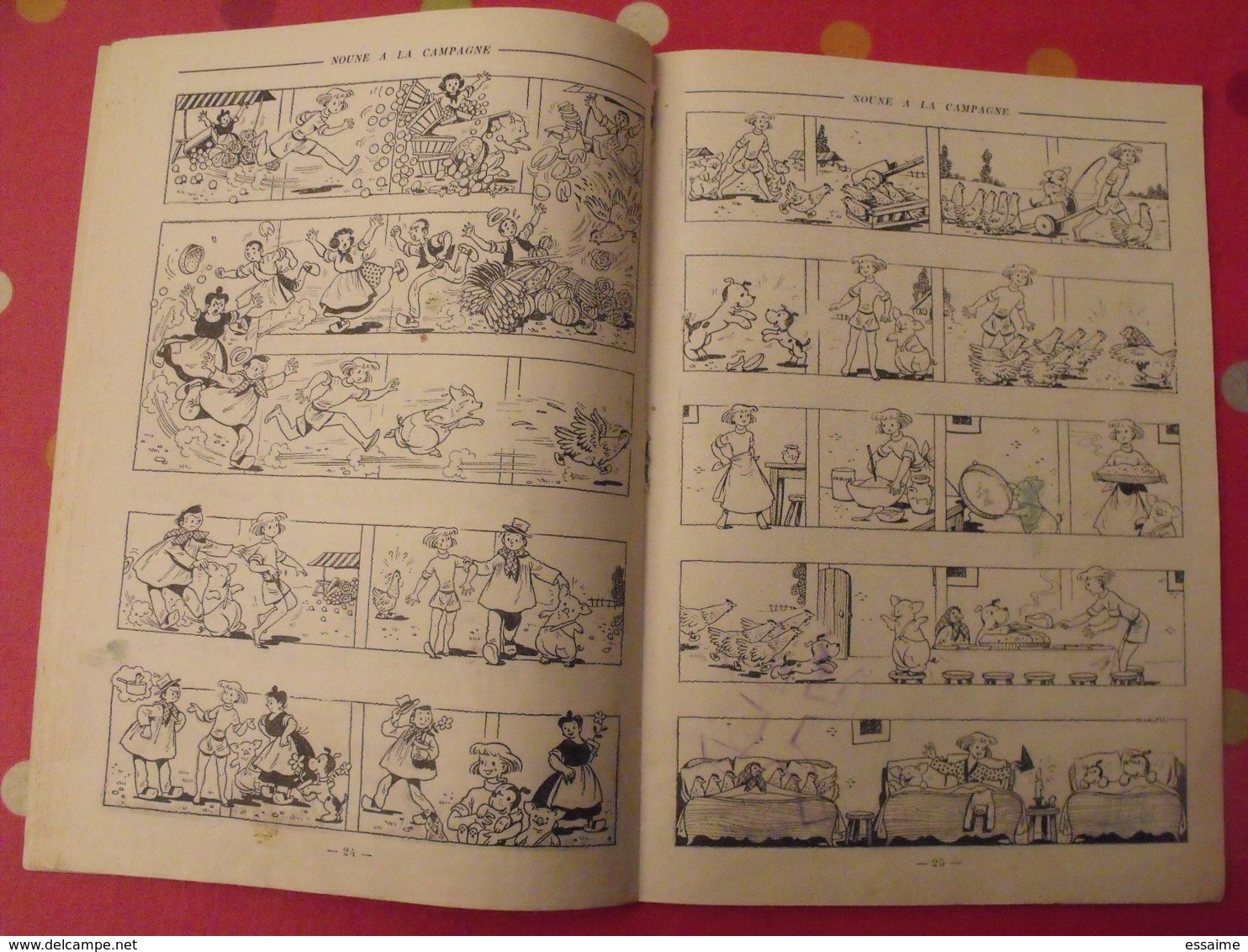 Fillette n° spécial de vacances 1954. 48 pages