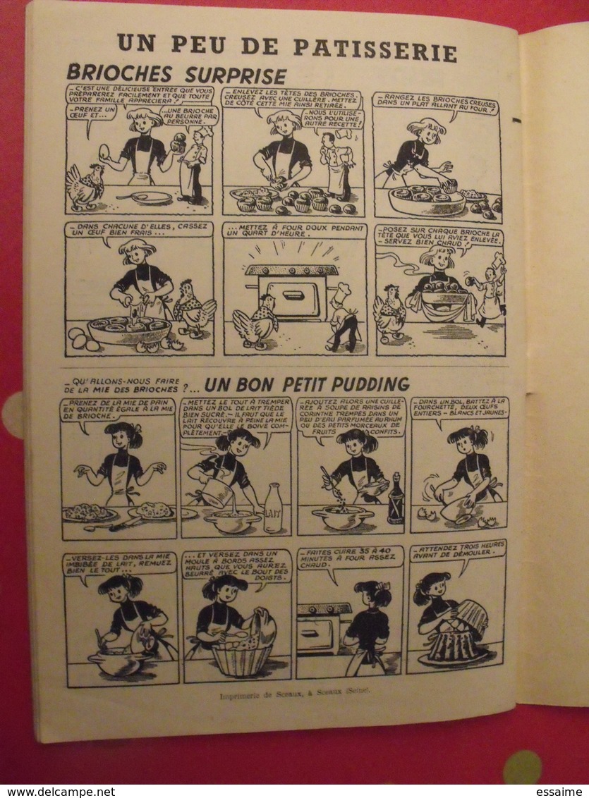 Fillette n° spécial de vacances 1954. 48 pages