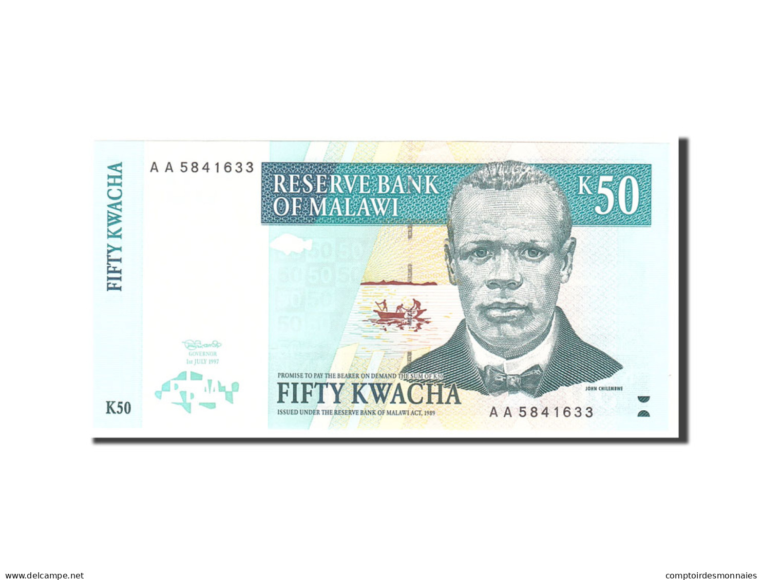 Billet, Malawi, 100 Kwacha, 1997, 1997-07-01, KM:40, NEUF - Malawi