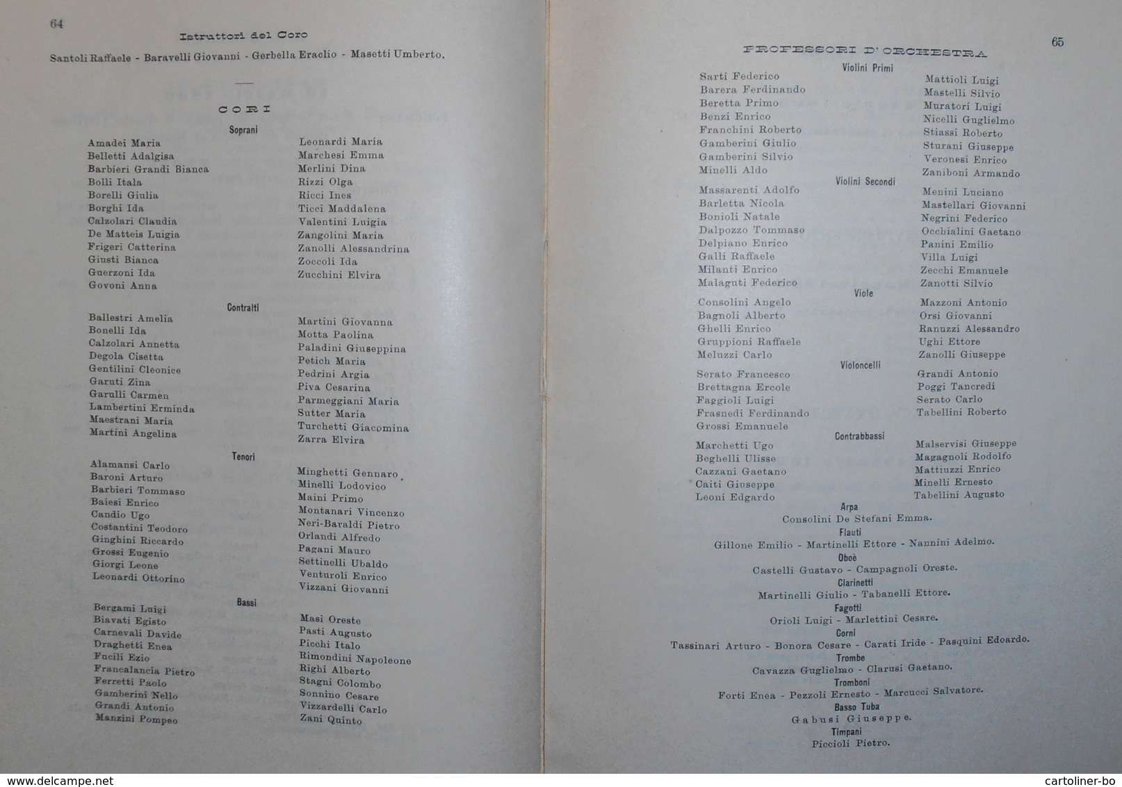 Bologna, 1897 Società Del Quartetto, I Primi Cento Concerti - Cinema & Music