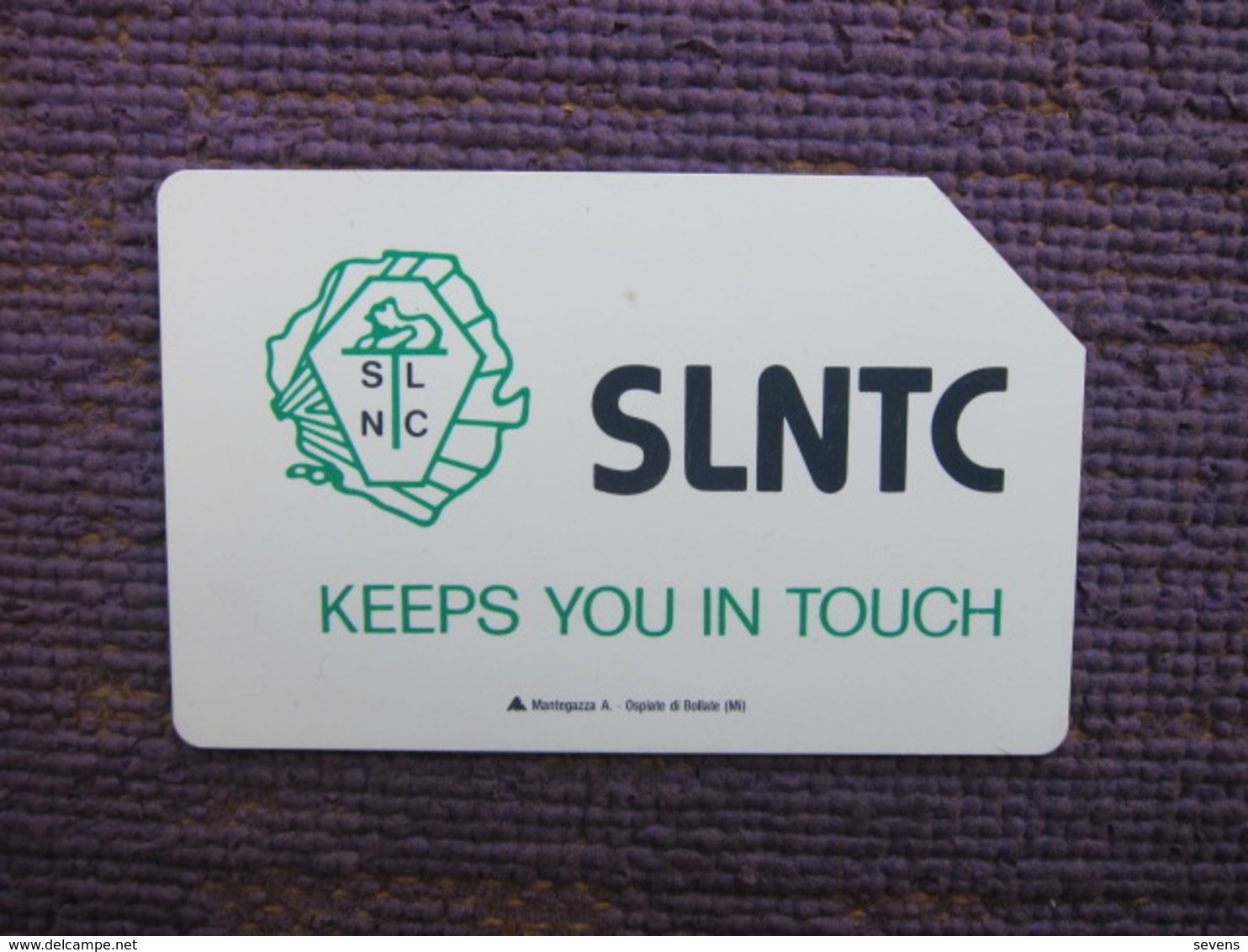 Urmet Phonecard,SRL-02 SLNTC,used - Sierra Leone