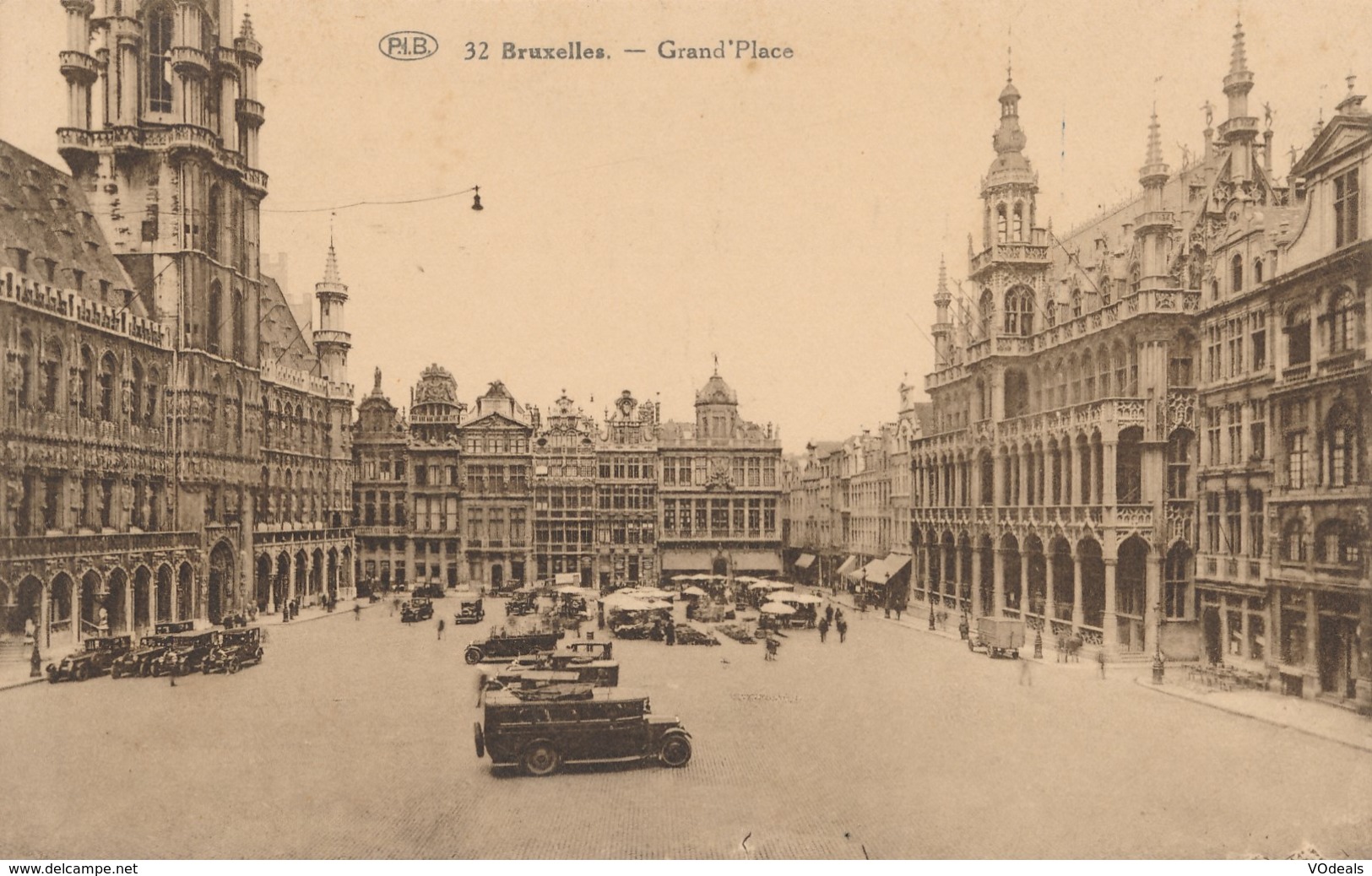 CPA - Belgique - Bruxelles - Brussels - Grand'Place - Places, Squares