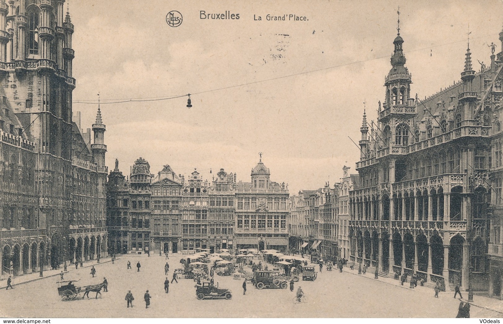 CPA - Belgique - Bruxelles - Brussels - Grand'Place - Marktpleinen, Pleinen