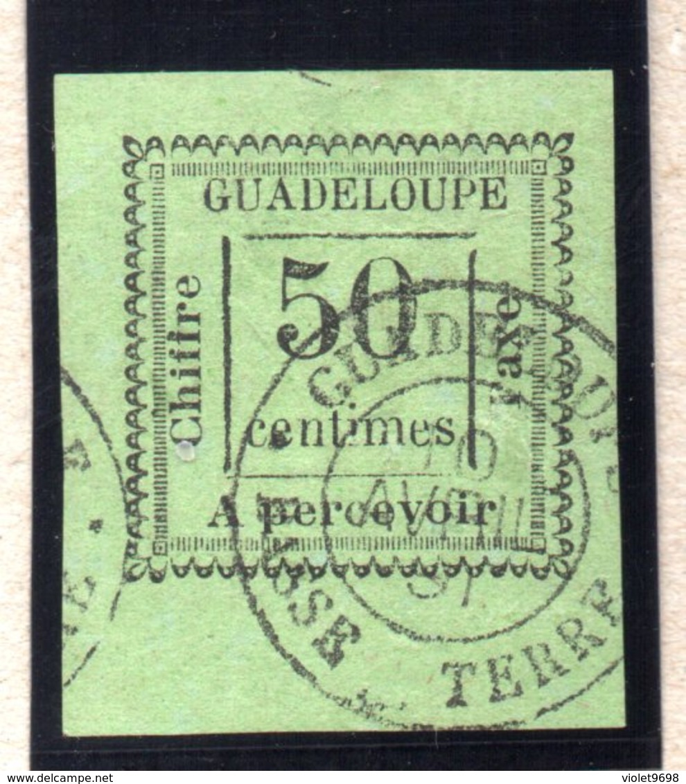 GUADELOUPE : Taxe N° 12 ° - Gebraucht